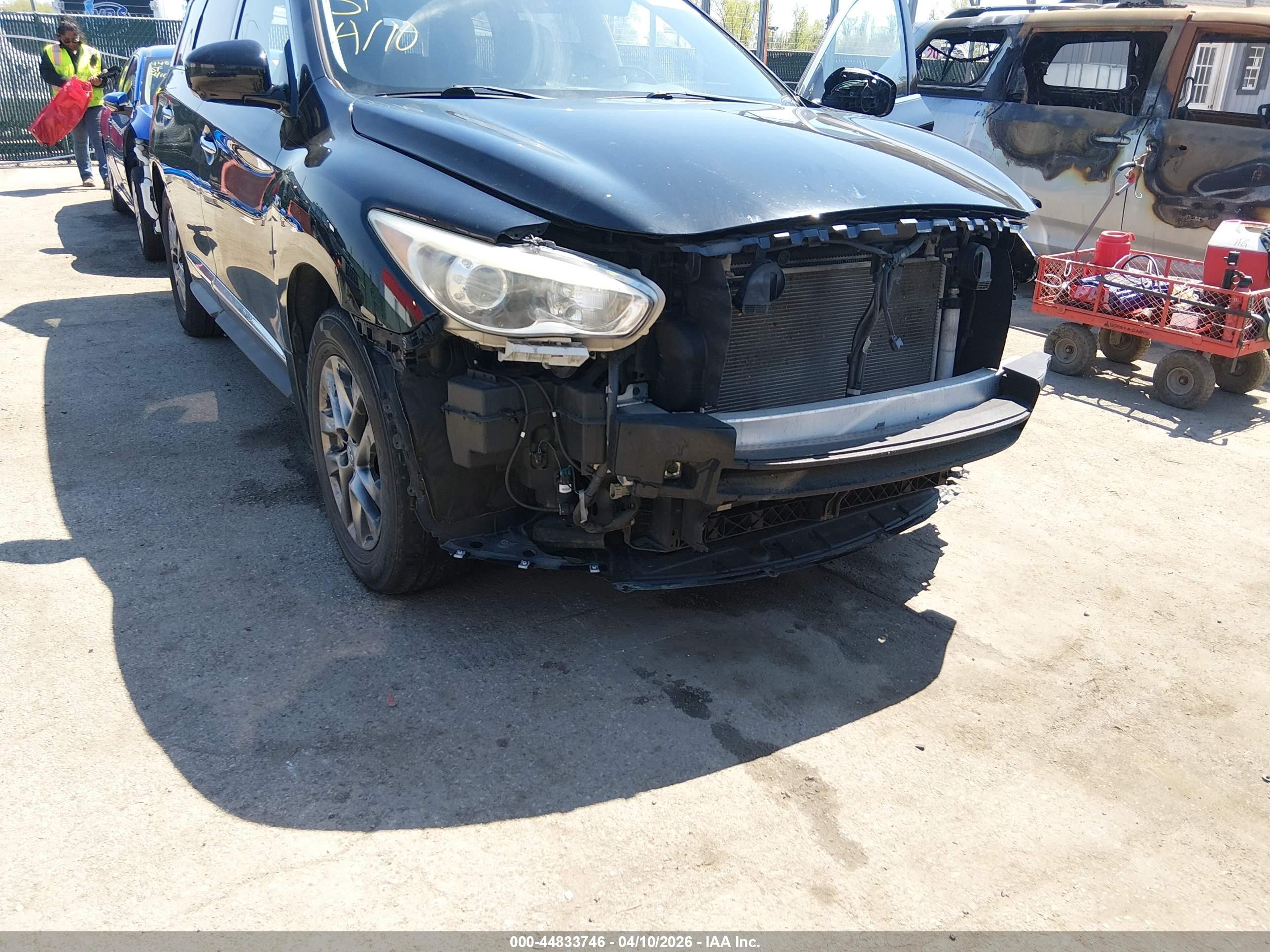 2015 Infiniti Qx60   Black vin: 5N1AL0MM4FC528846
