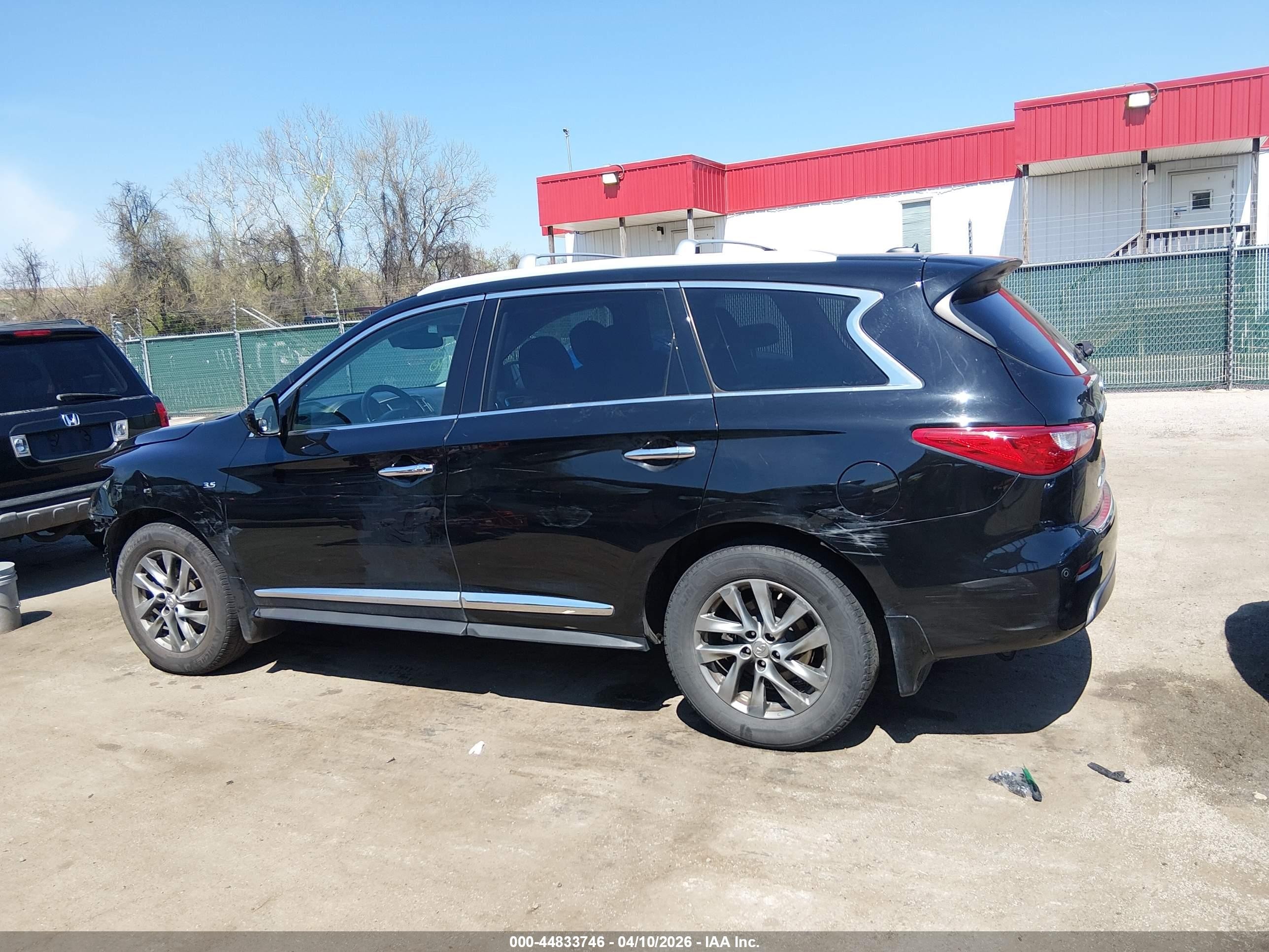 2015 Infiniti Qx60   Black vin: 5N1AL0MM4FC528846
