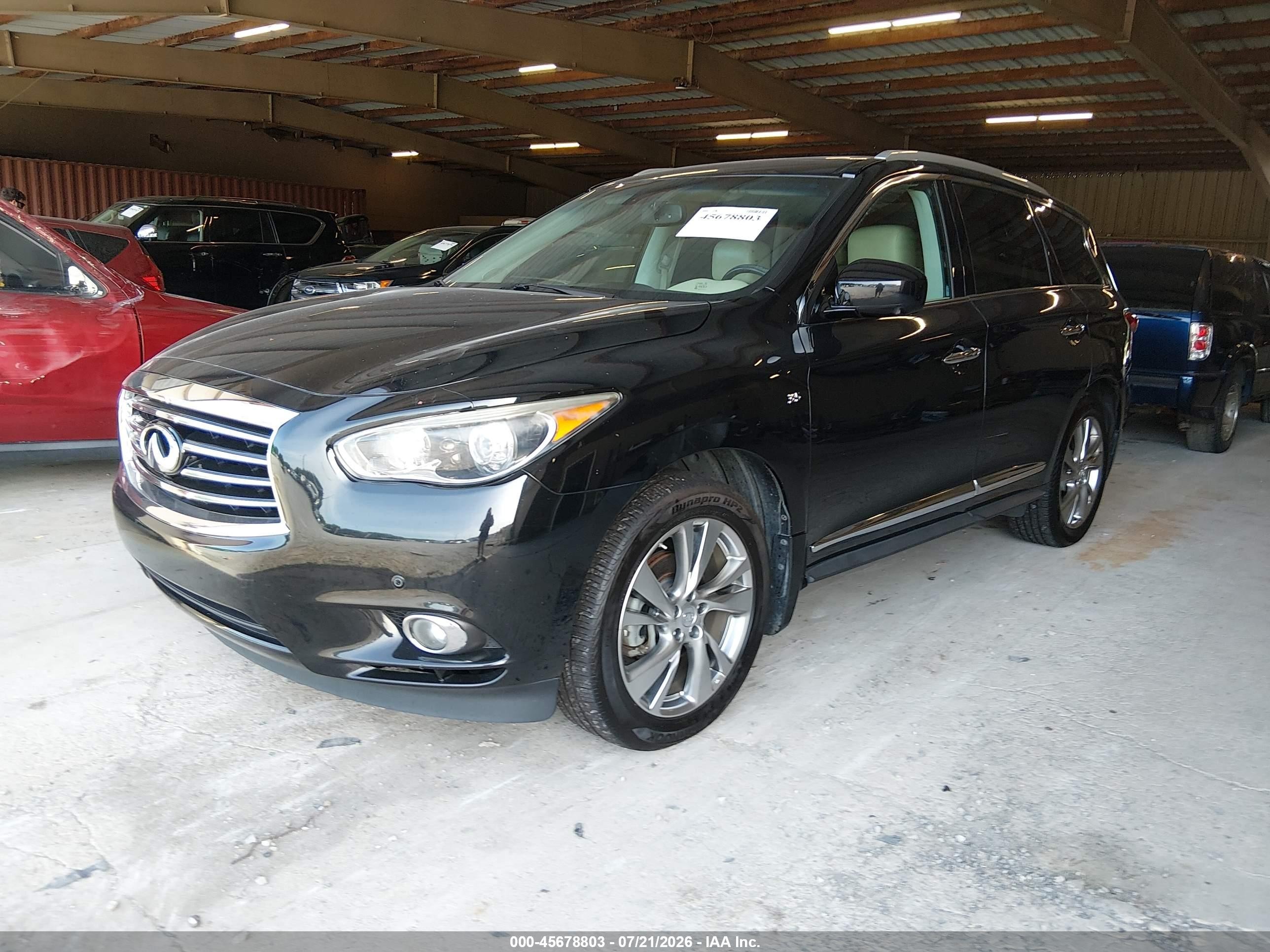 2015 Infiniti Qx60   Black vin: 5N1AL0MM4FC529057