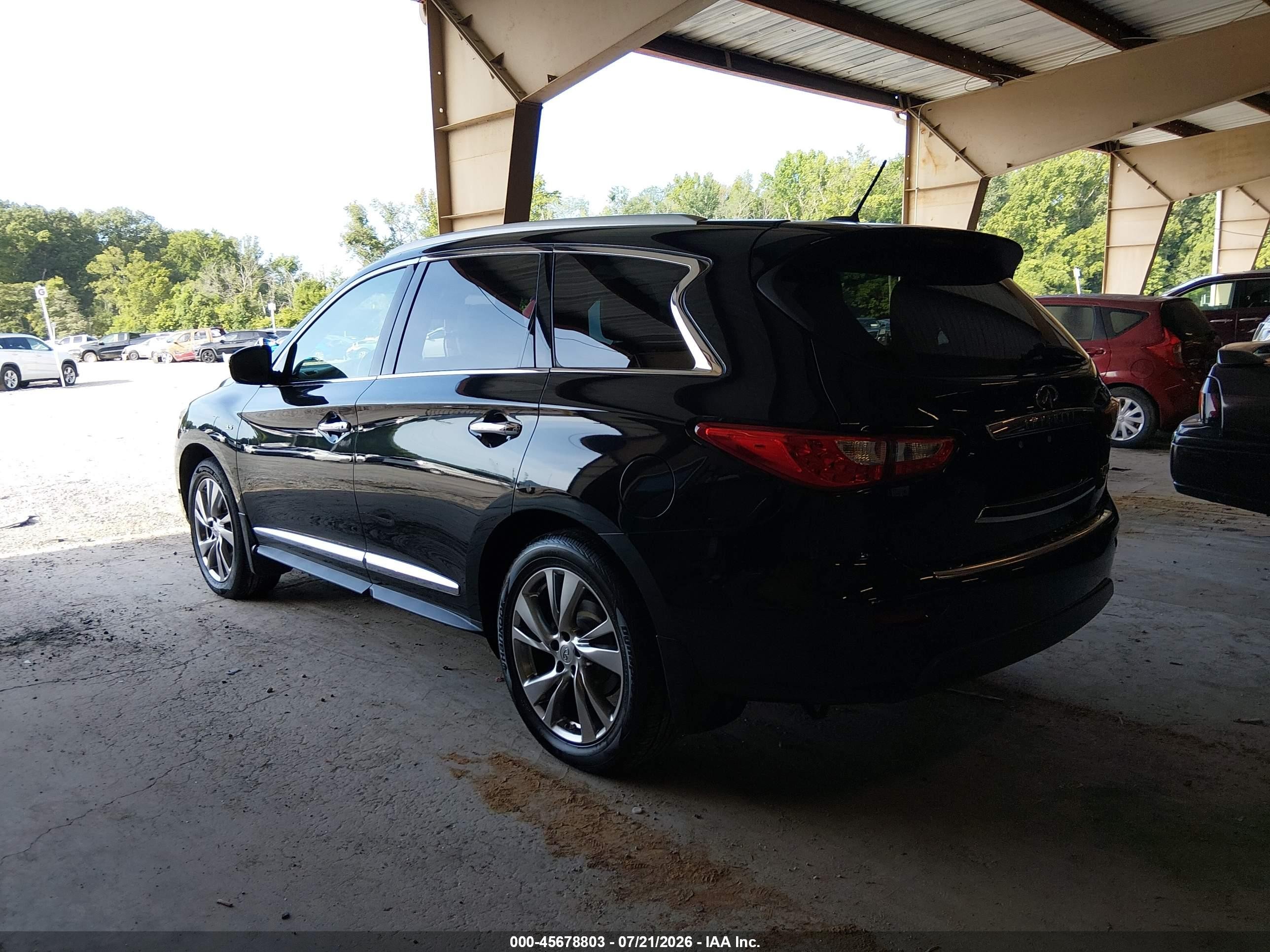 2015 Infiniti Qx60   Black vin: 5N1AL0MM4FC529057