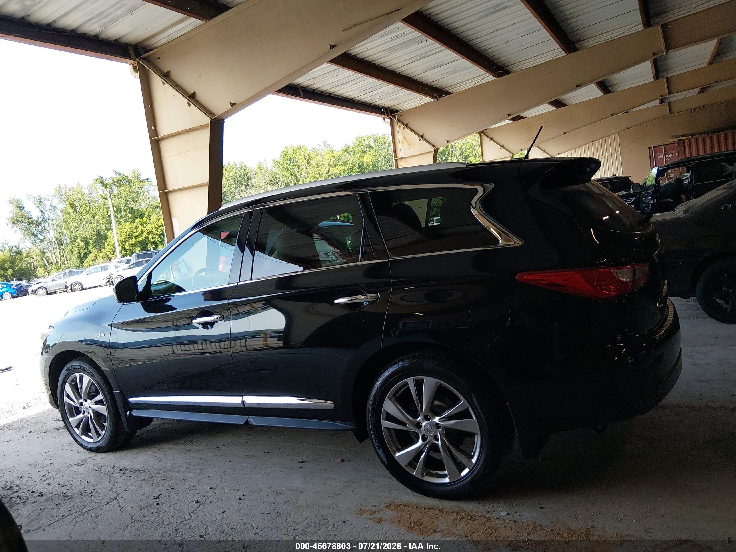 2015 Infiniti Qx60   Black vin: 5N1AL0MM4FC529057