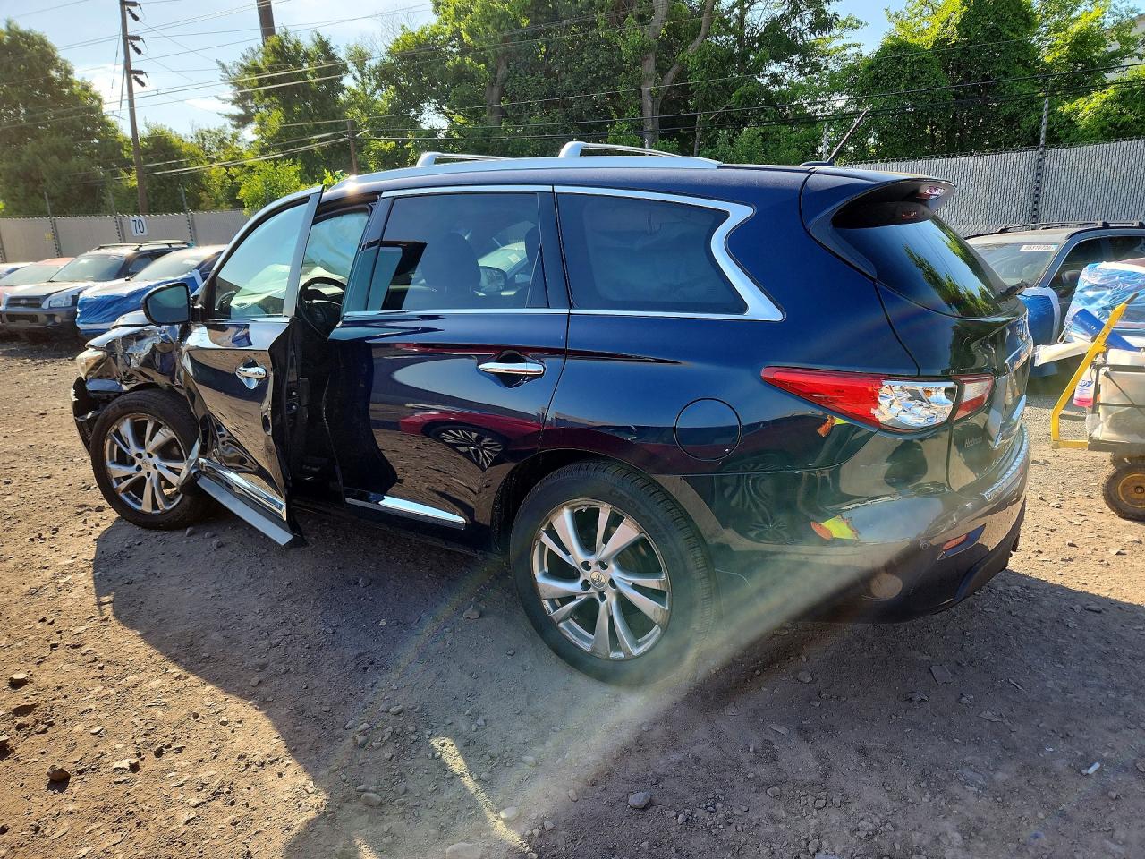 2015 Infiniti Qx60 Base Blue vin: 5N1AL0MM4FC536719