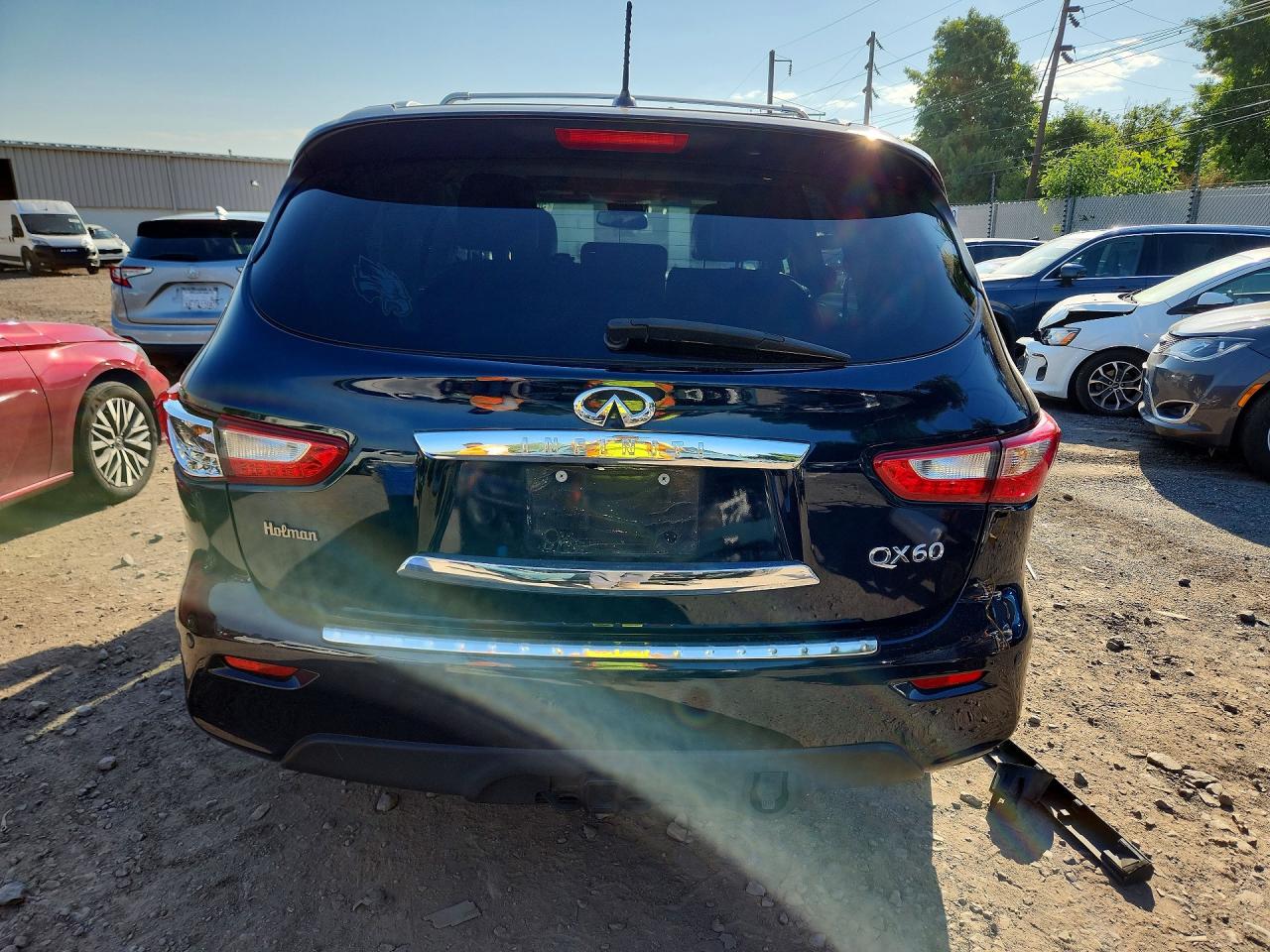 2015 Infiniti Qx60 Base Blue vin: 5N1AL0MM4FC536719