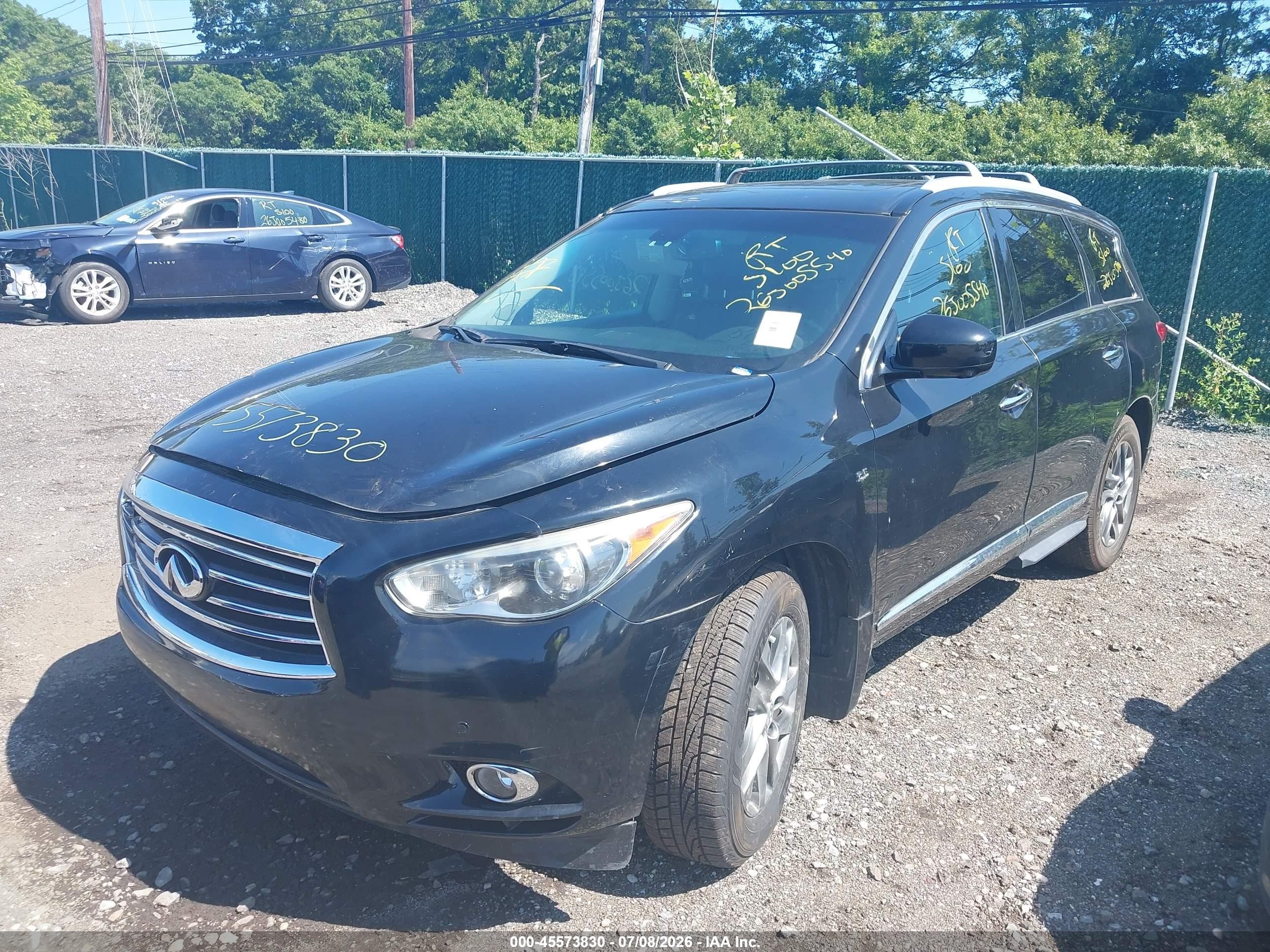 2015 Infiniti Qx60   Black vin: 5N1AL0MM4FC549602