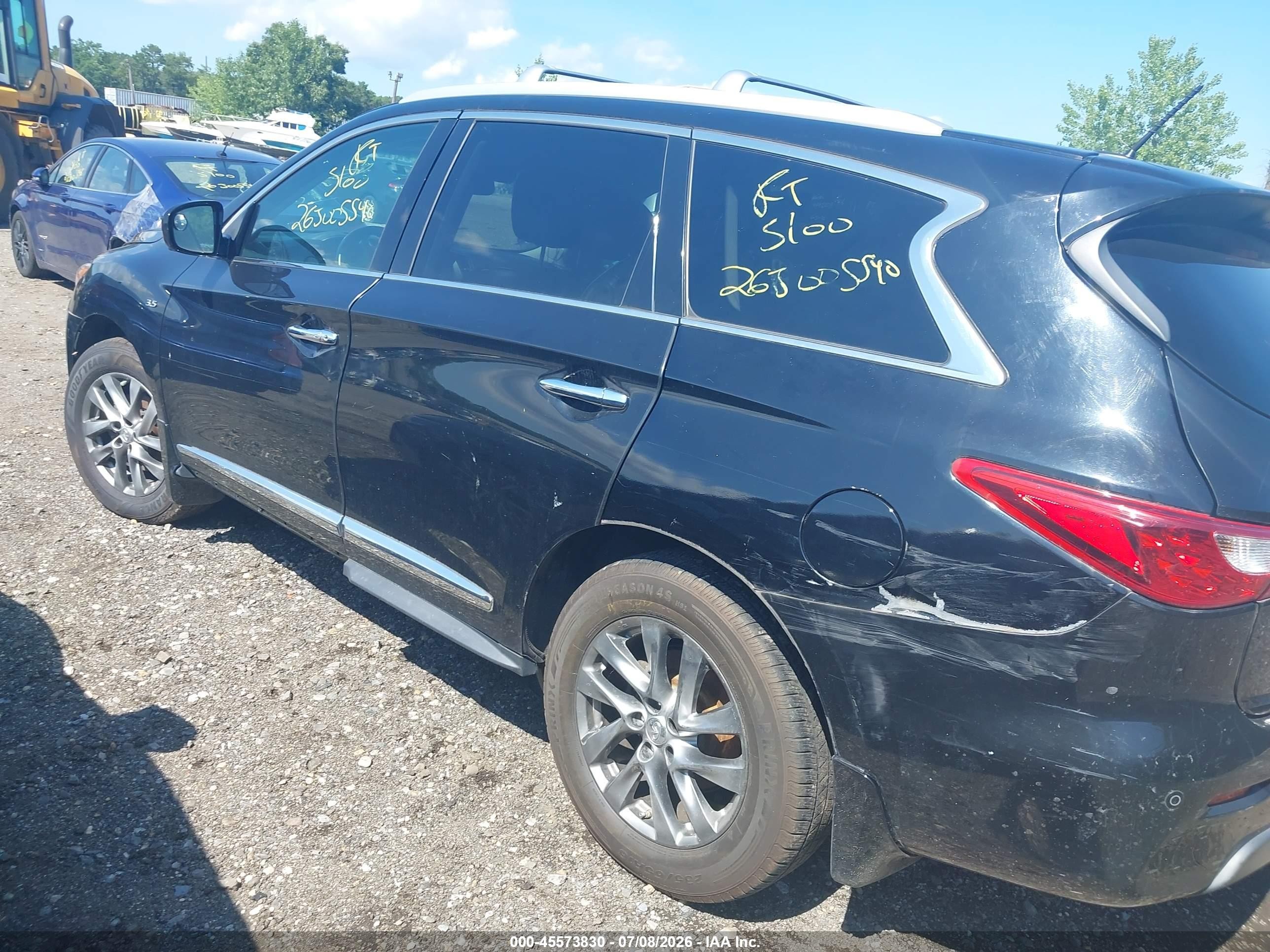 2015 Infiniti Qx60   Black vin: 5N1AL0MM4FC549602