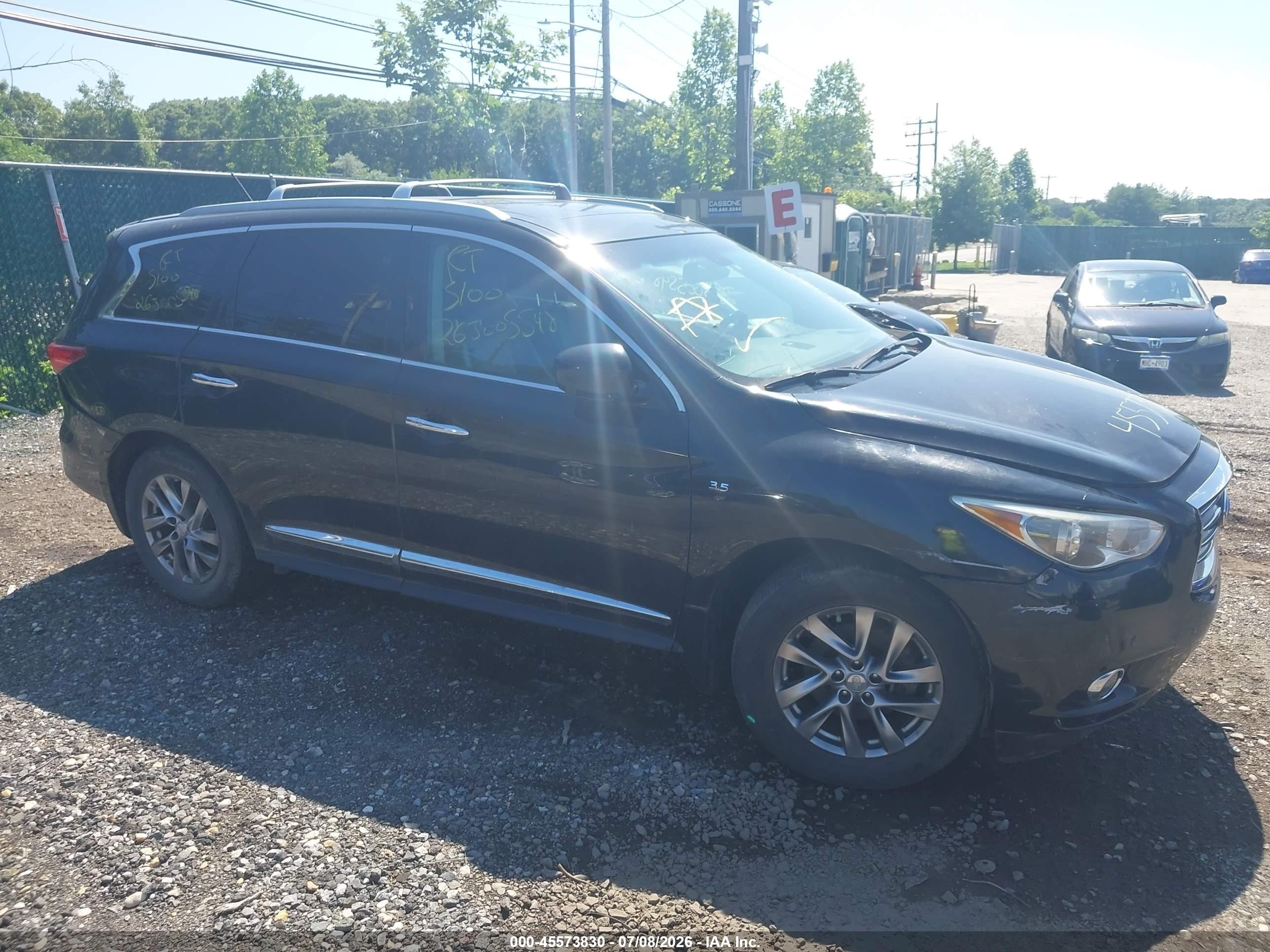 2015 Infiniti Qx60   Black vin: 5N1AL0MM4FC549602