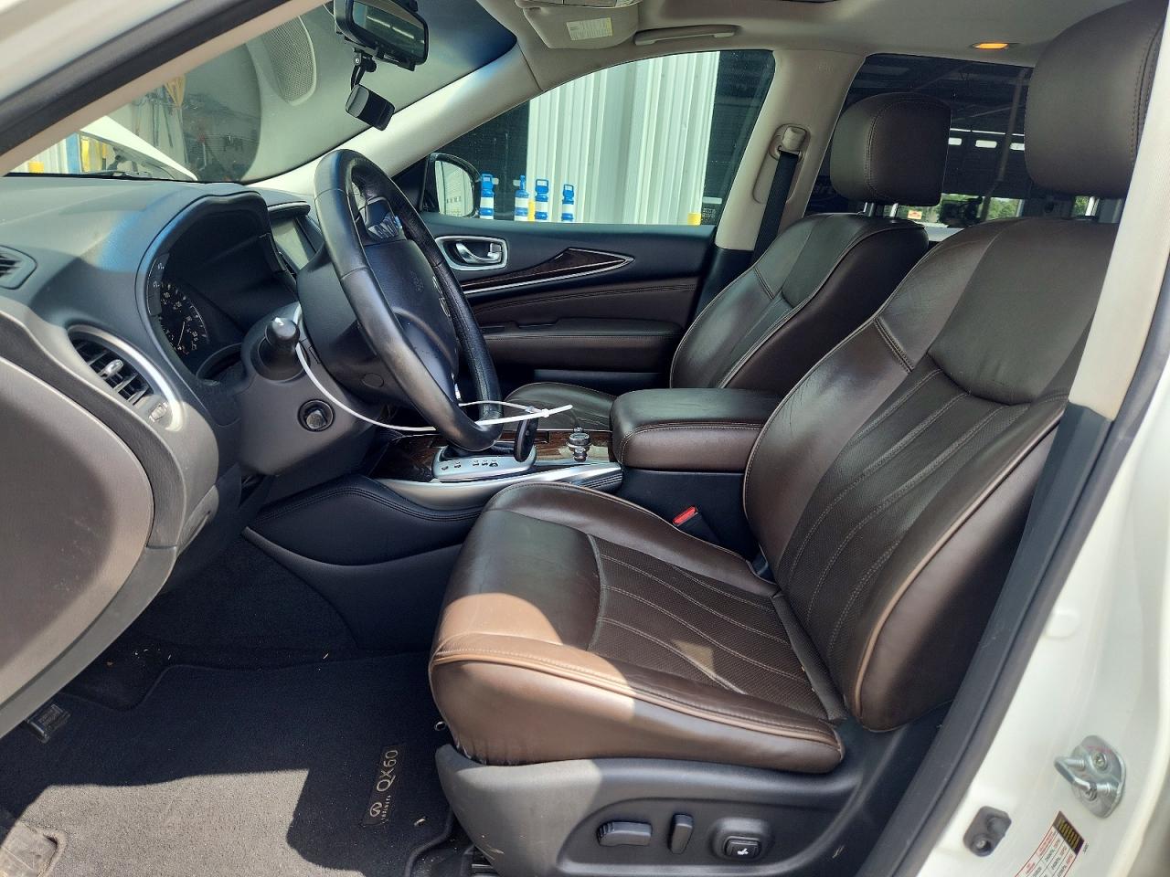 2015 Infiniti Qx60 Base White vin: 5N1AL0MM4FC557313