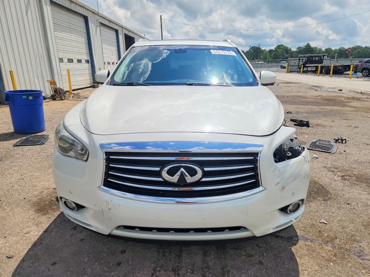 2015 Infiniti Qx60 Base White vin: 5N1AL0MM4FC557313