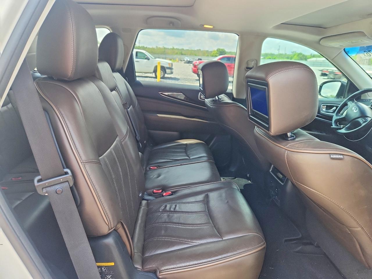 2015 Infiniti Qx60 Base White vin: 5N1AL0MM4FC557313