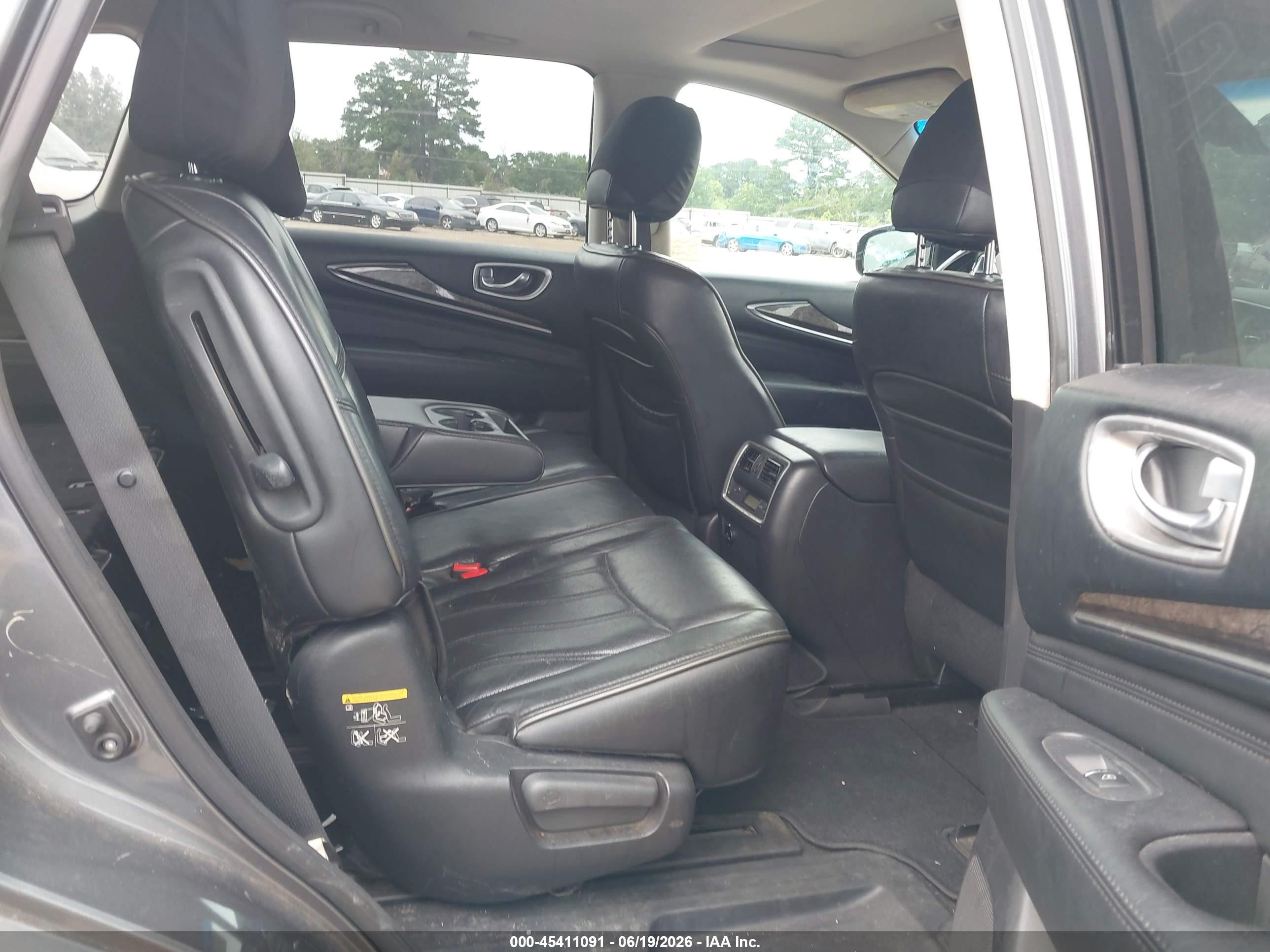 2015 Infiniti Qx60   Gray vin: 5N1AL0MM4FC557781