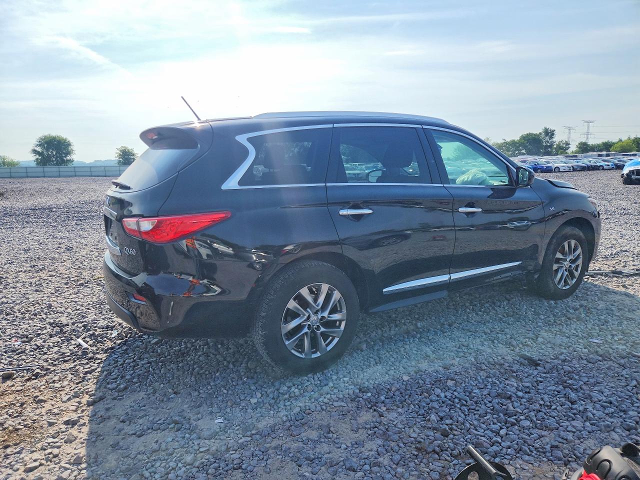 2015 Infiniti Qx60 Base Black vin: 5N1AL0MM4FC557800