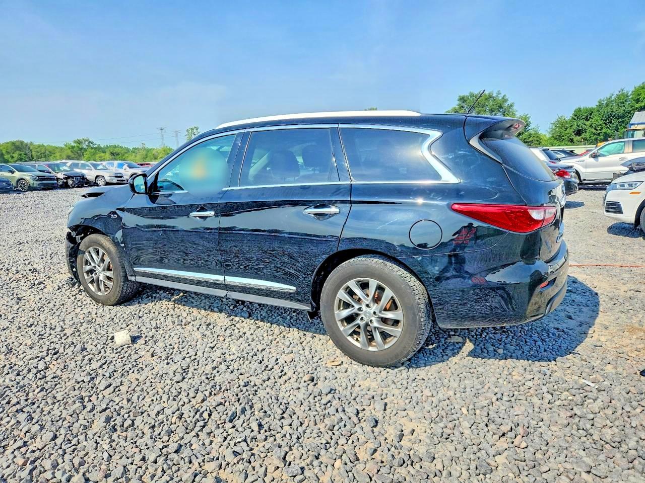 2015 Infiniti Qx60 Base Black vin: 5N1AL0MM4FC557800