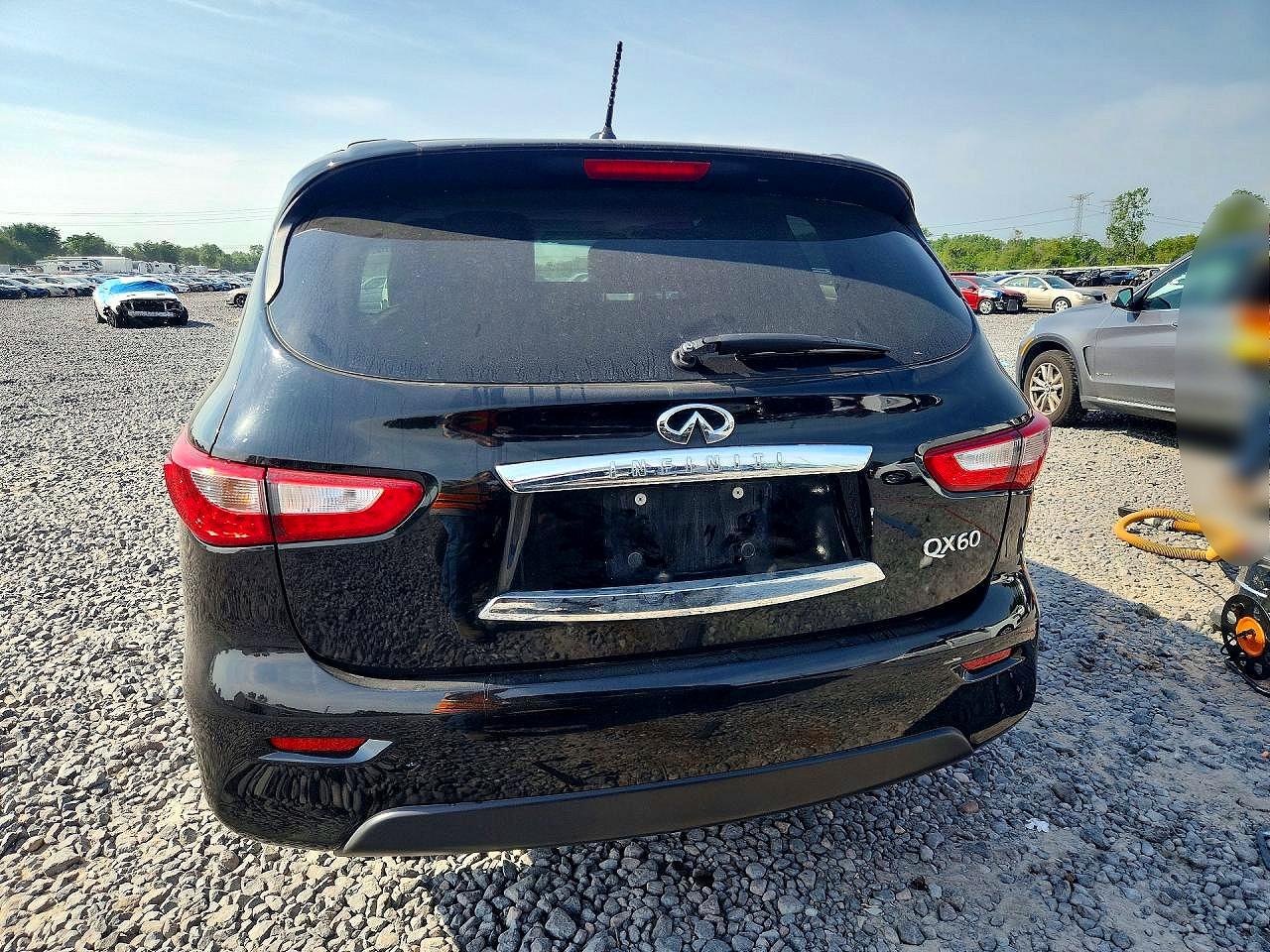 2015 Infiniti Qx60 Base Black vin: 5N1AL0MM4FC557800