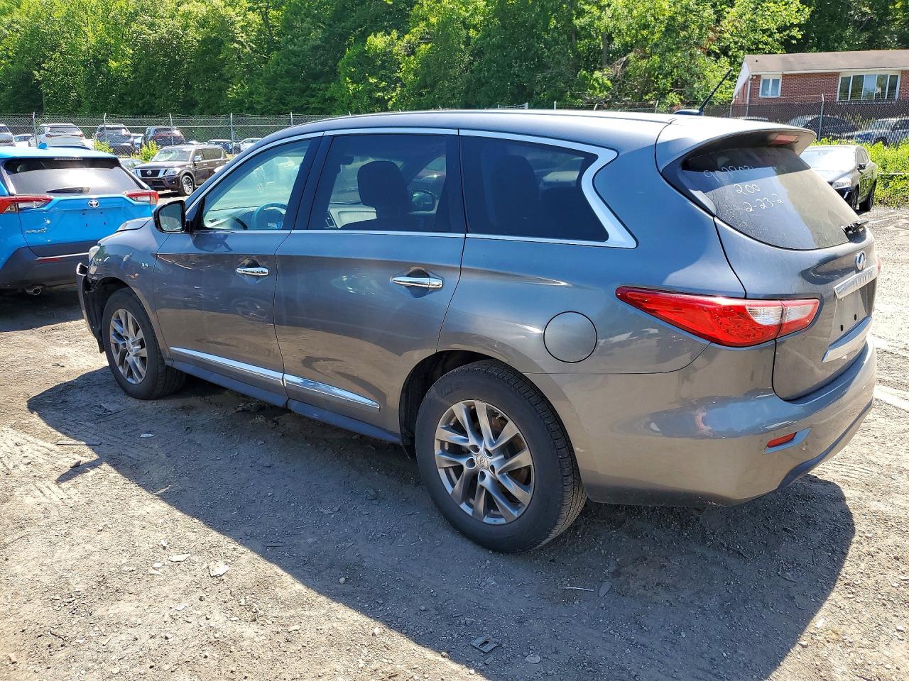 2015 Infiniti Qx60 Base Gray vin: 5N1AL0MM4FC558025