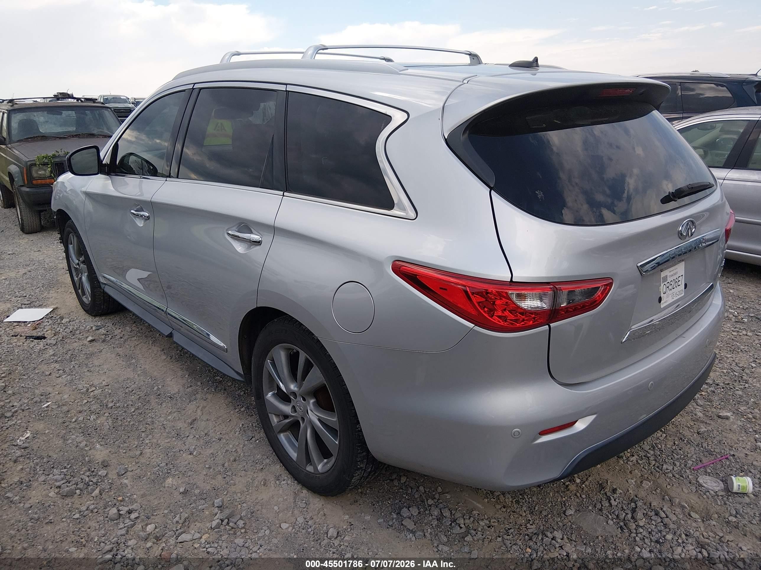 2013 Infiniti Jx35   Black vin: 5N1AL0MM5DC305518
