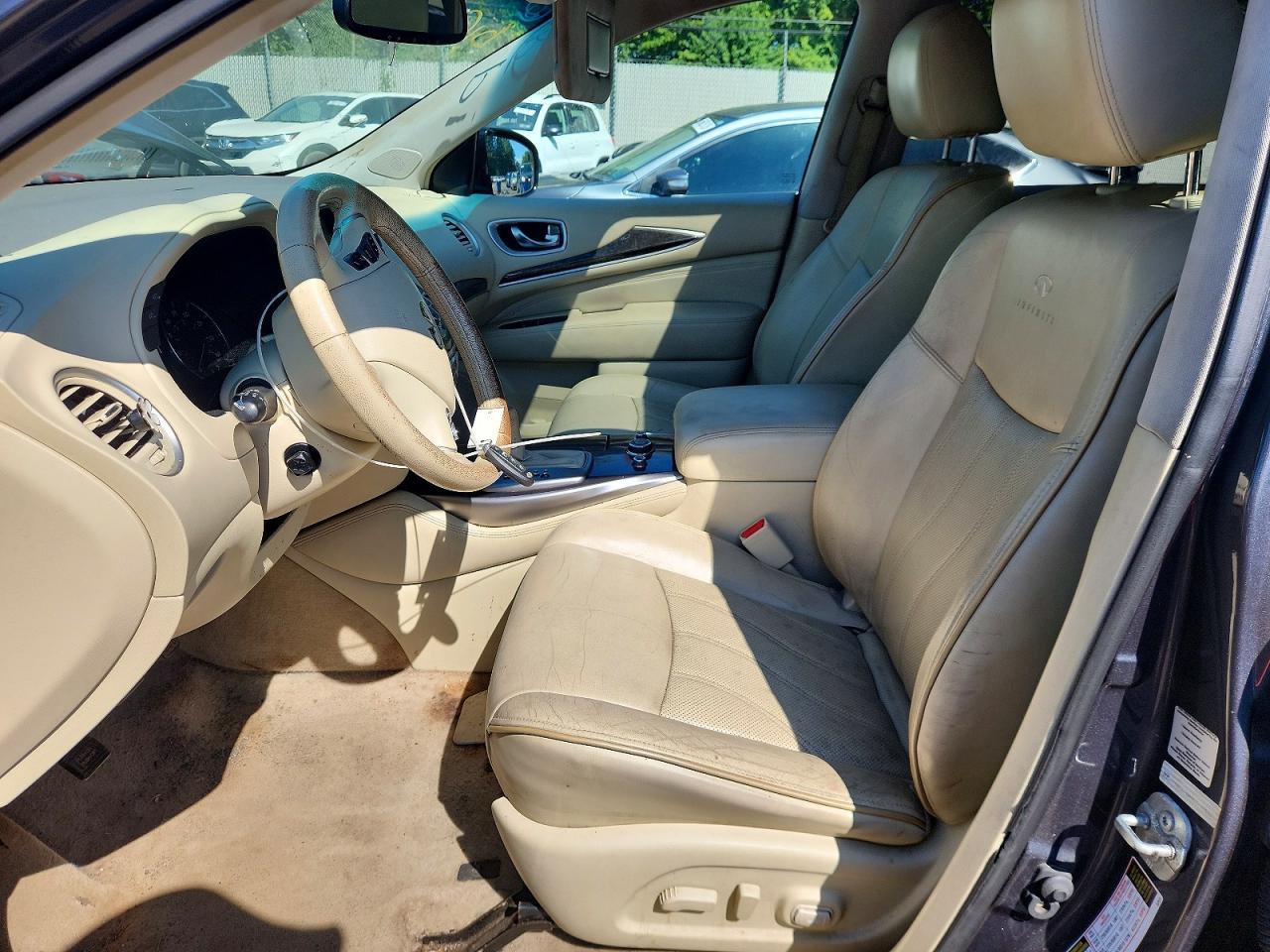 2013 Infiniti Jx35 Base Gray vin: 5N1AL0MM5DC305681