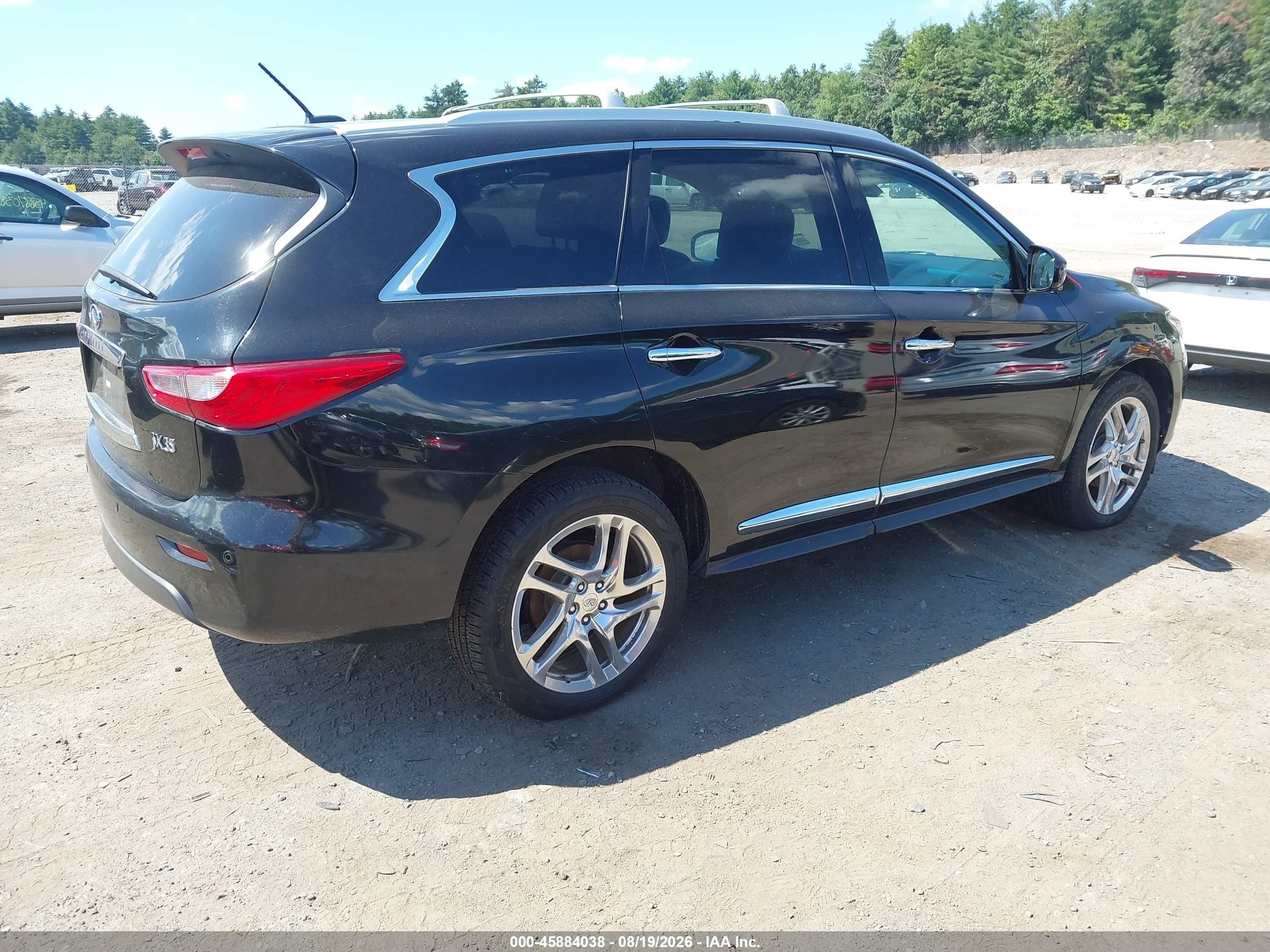 2013 Infiniti Jx35   Black vin: 5N1AL0MM5DC315854