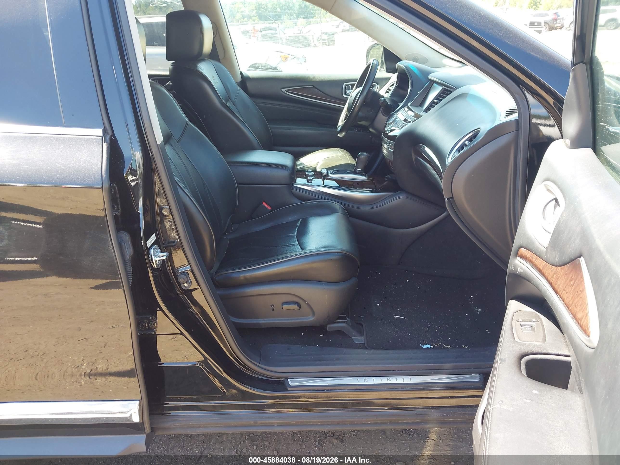 2013 Infiniti Jx35   Black vin: 5N1AL0MM5DC315854