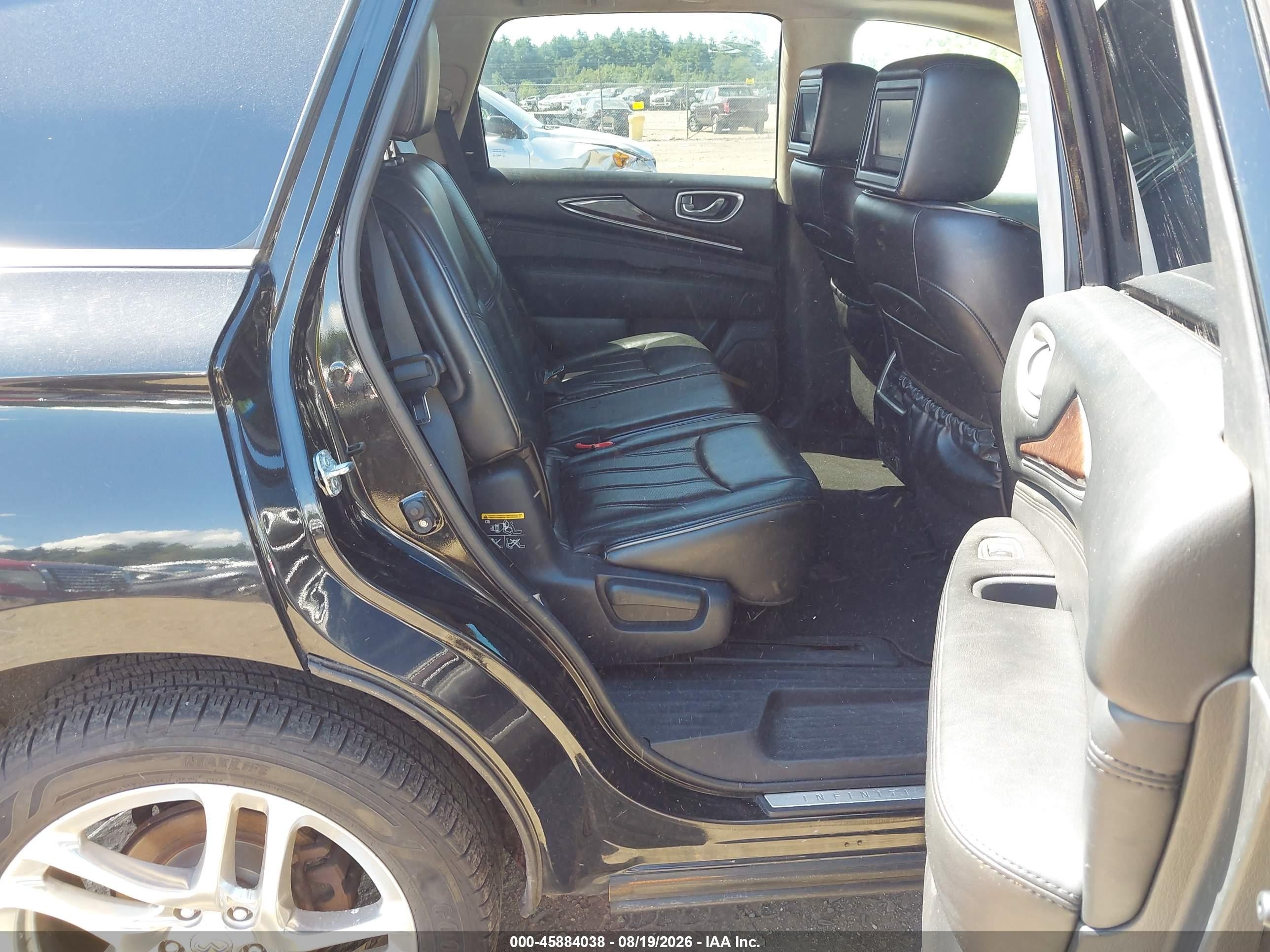2013 Infiniti Jx35   Black vin: 5N1AL0MM5DC315854