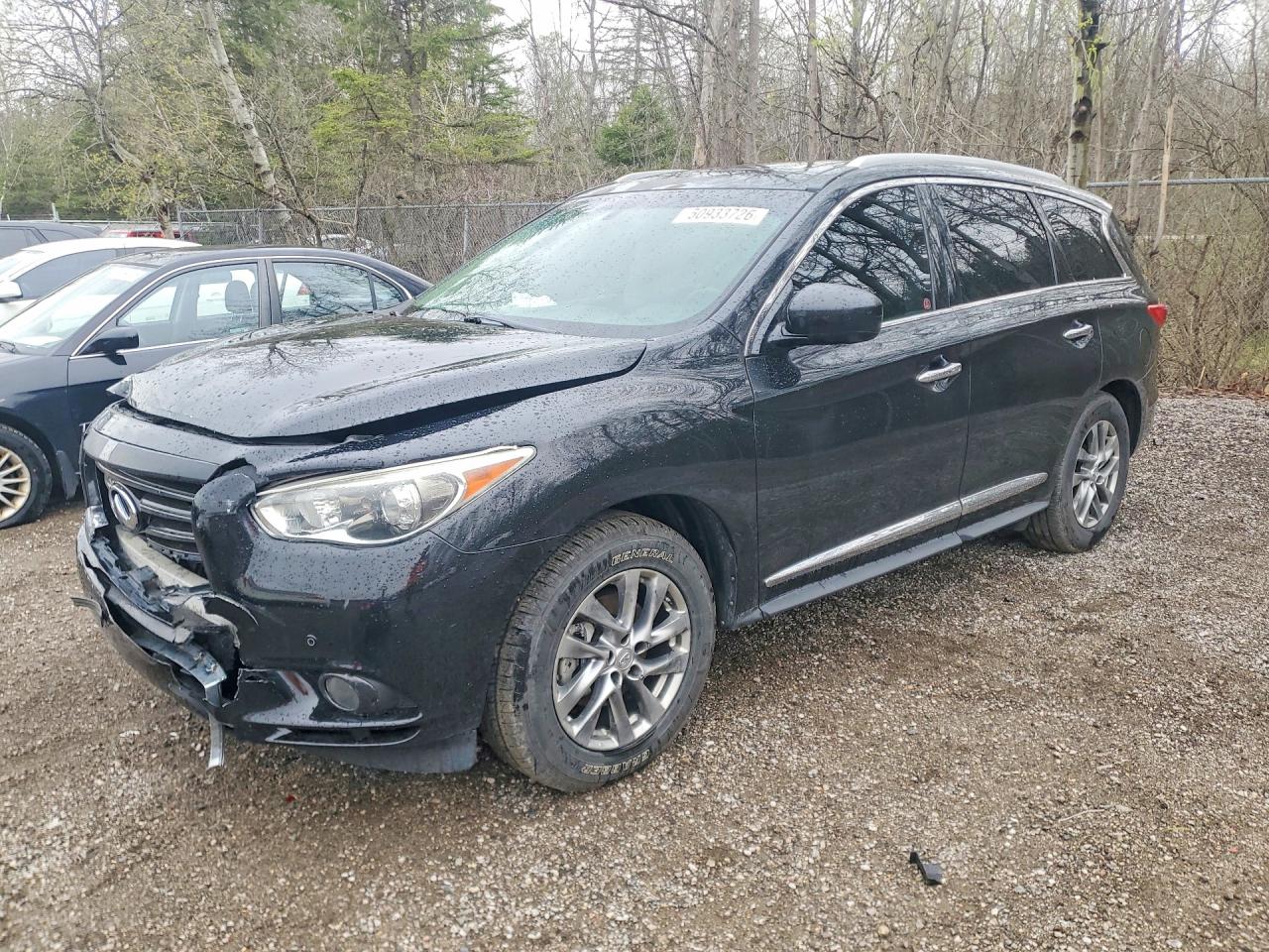 2013 Infiniti Jx35 Base Black vin: 5N1AL0MM5DC318964