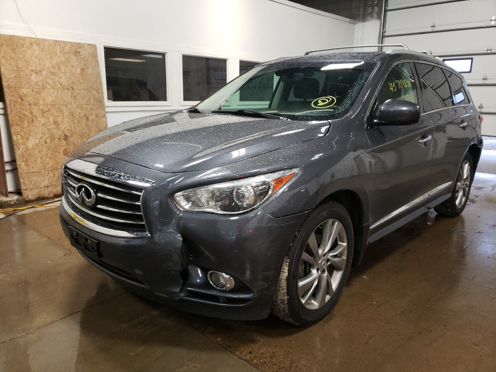 2013 Infiniti Jx35  Gray vin: 5N1AL0MM5DC321086