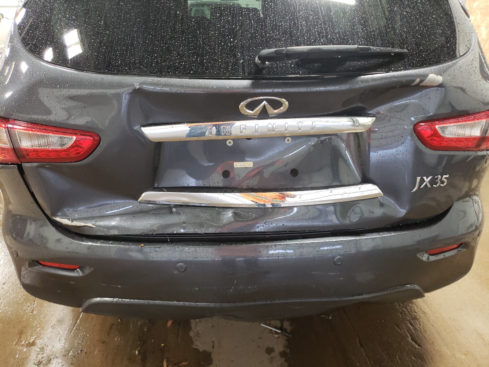 2013 Infiniti Jx35  Gray vin: 5N1AL0MM5DC321086