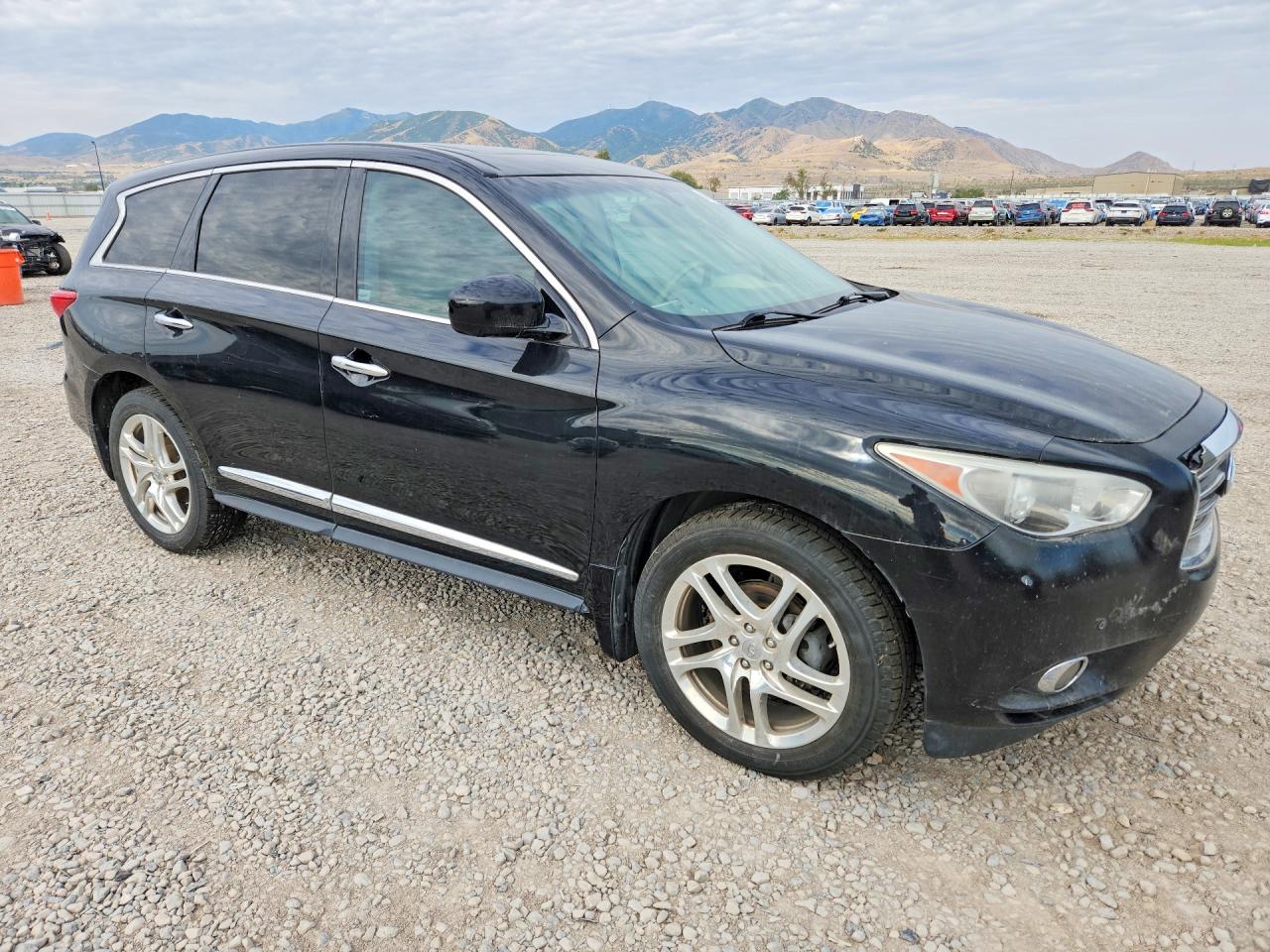 2013 Infiniti Jx35 Base Черный vin: 5N1AL0MM5DC325641