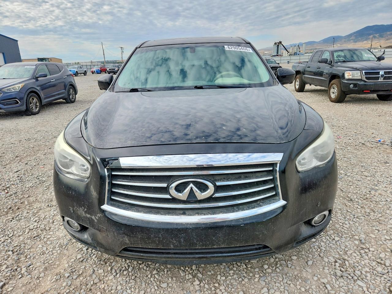 2013 Infiniti Jx35 Base Черный vin: 5N1AL0MM5DC325641
