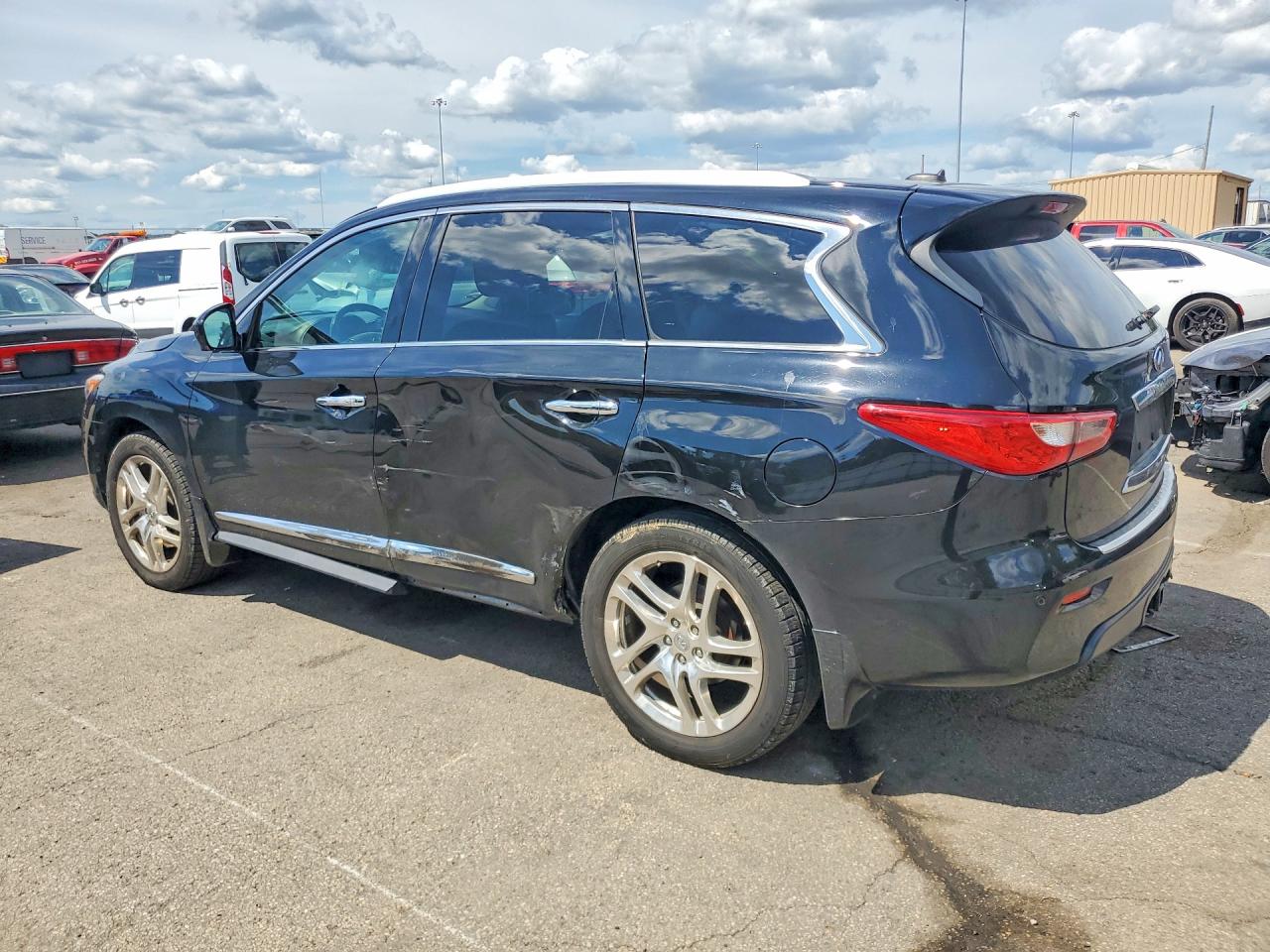 2013 Infiniti Jx35 Base Black vin: 5N1AL0MM5DC328751