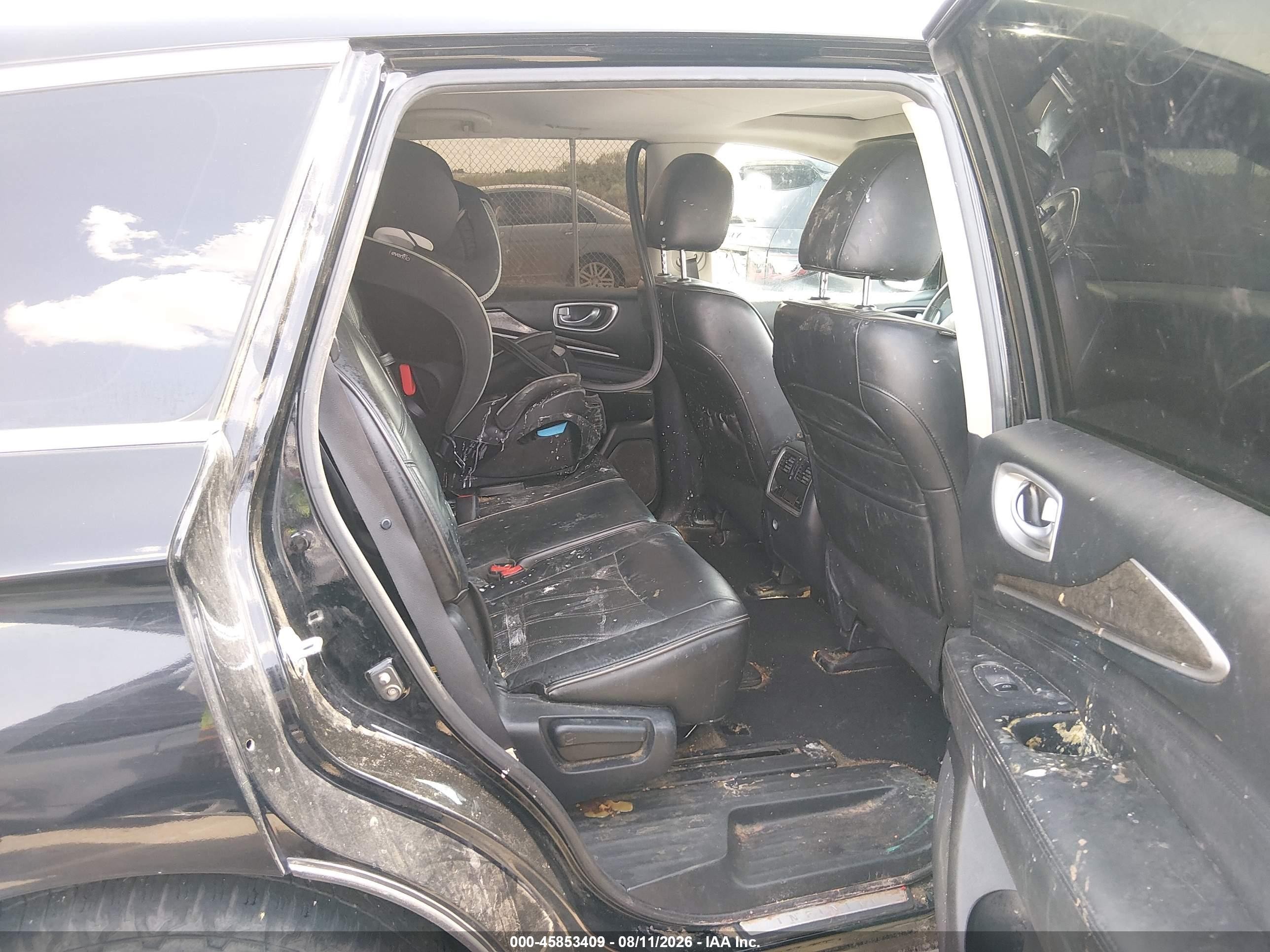 2013 Infiniti Jx35   Black vin: 5N1AL0MM5DC329608