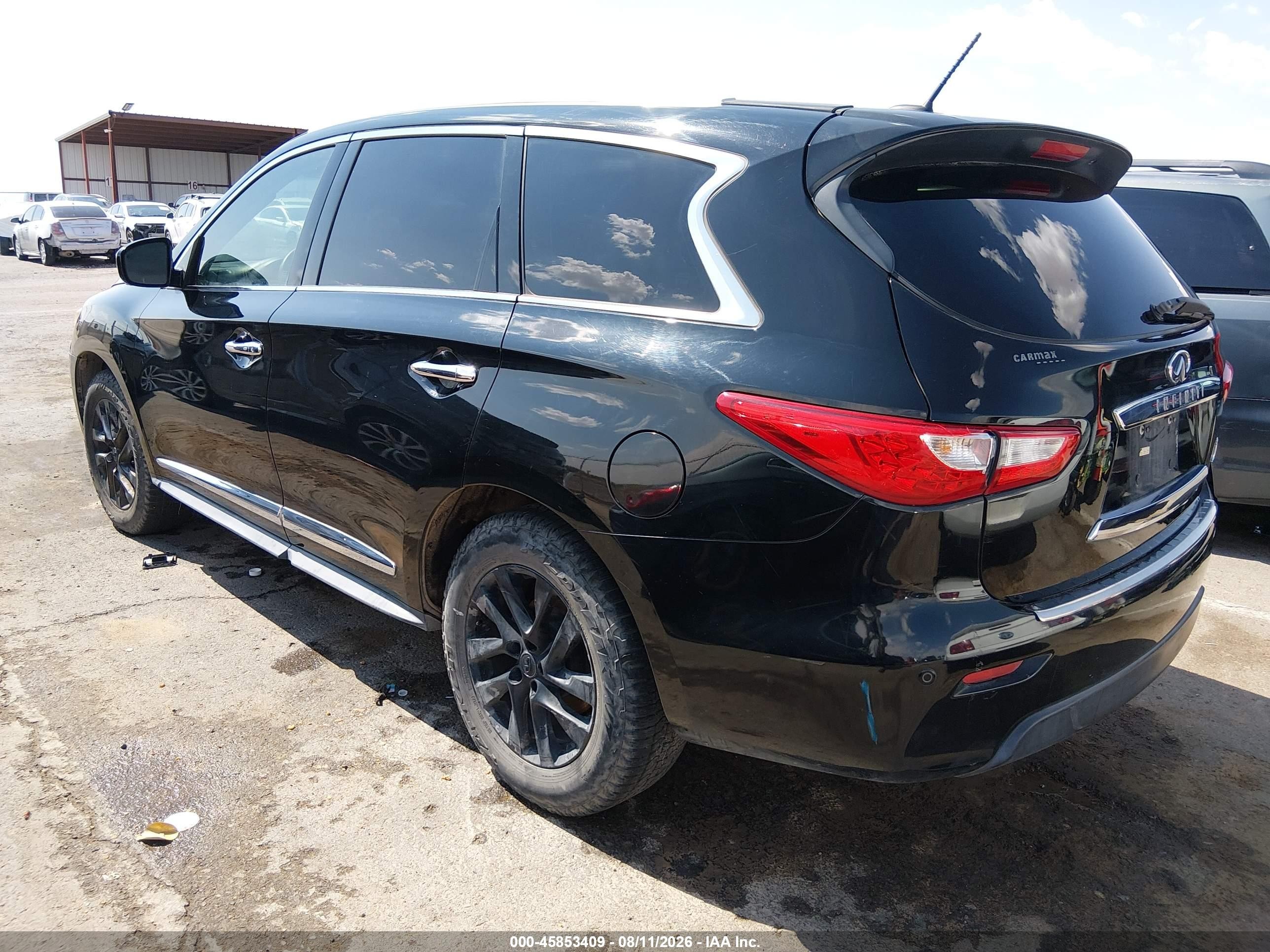 2013 Infiniti Jx35   Black vin: 5N1AL0MM5DC329608