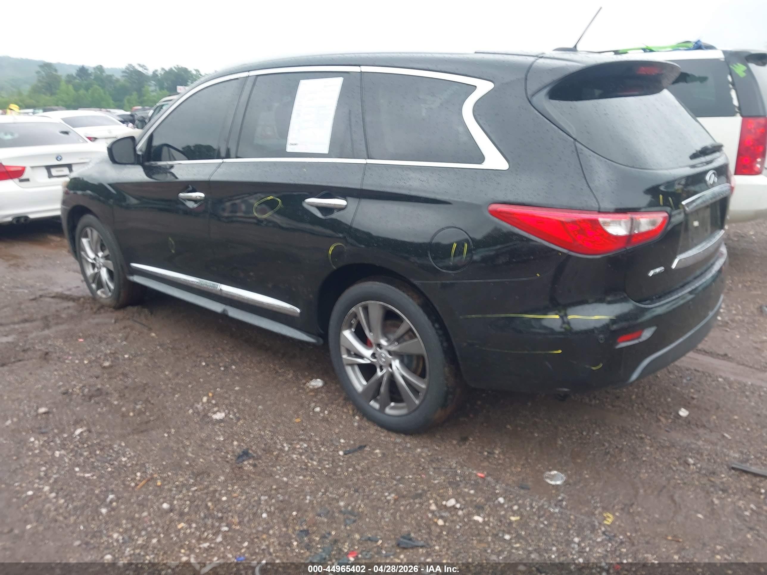 2013 Infiniti Jx35   Black vin: 5N1AL0MM5DC335120