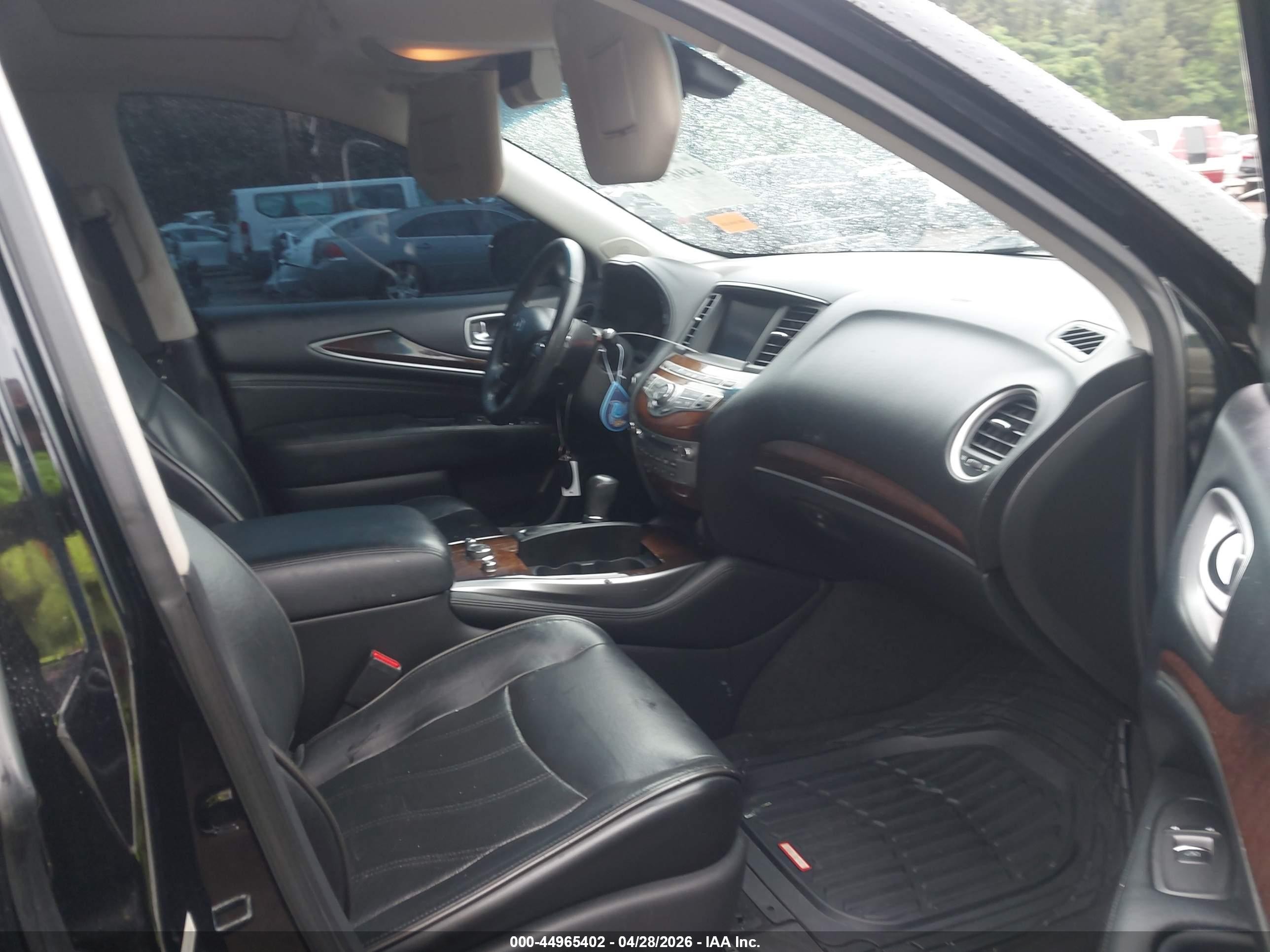 2013 Infiniti Jx35   Black vin: 5N1AL0MM5DC335120