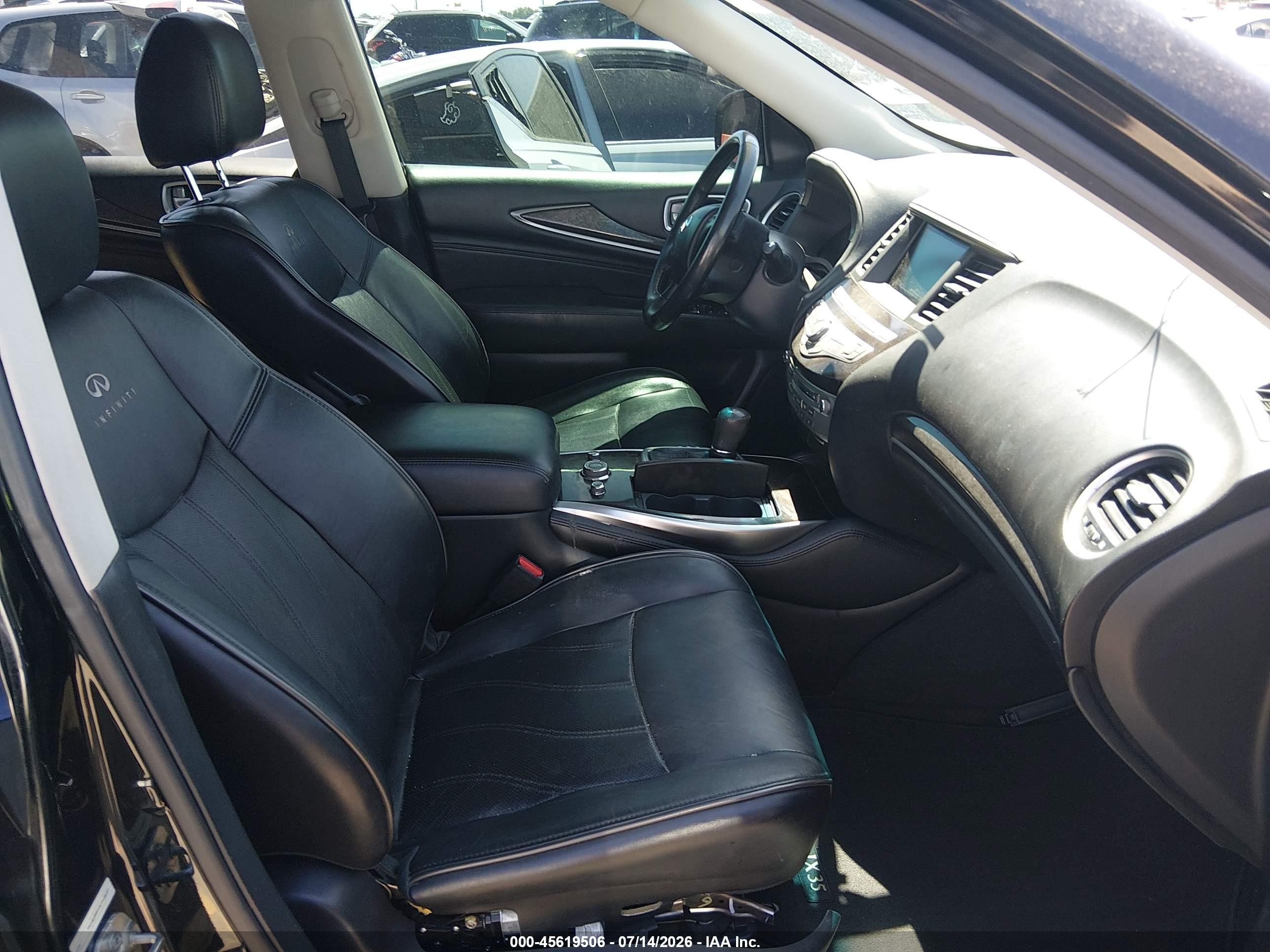 2013 Infiniti Jx35   Black vin: 5N1AL0MM5DC343637