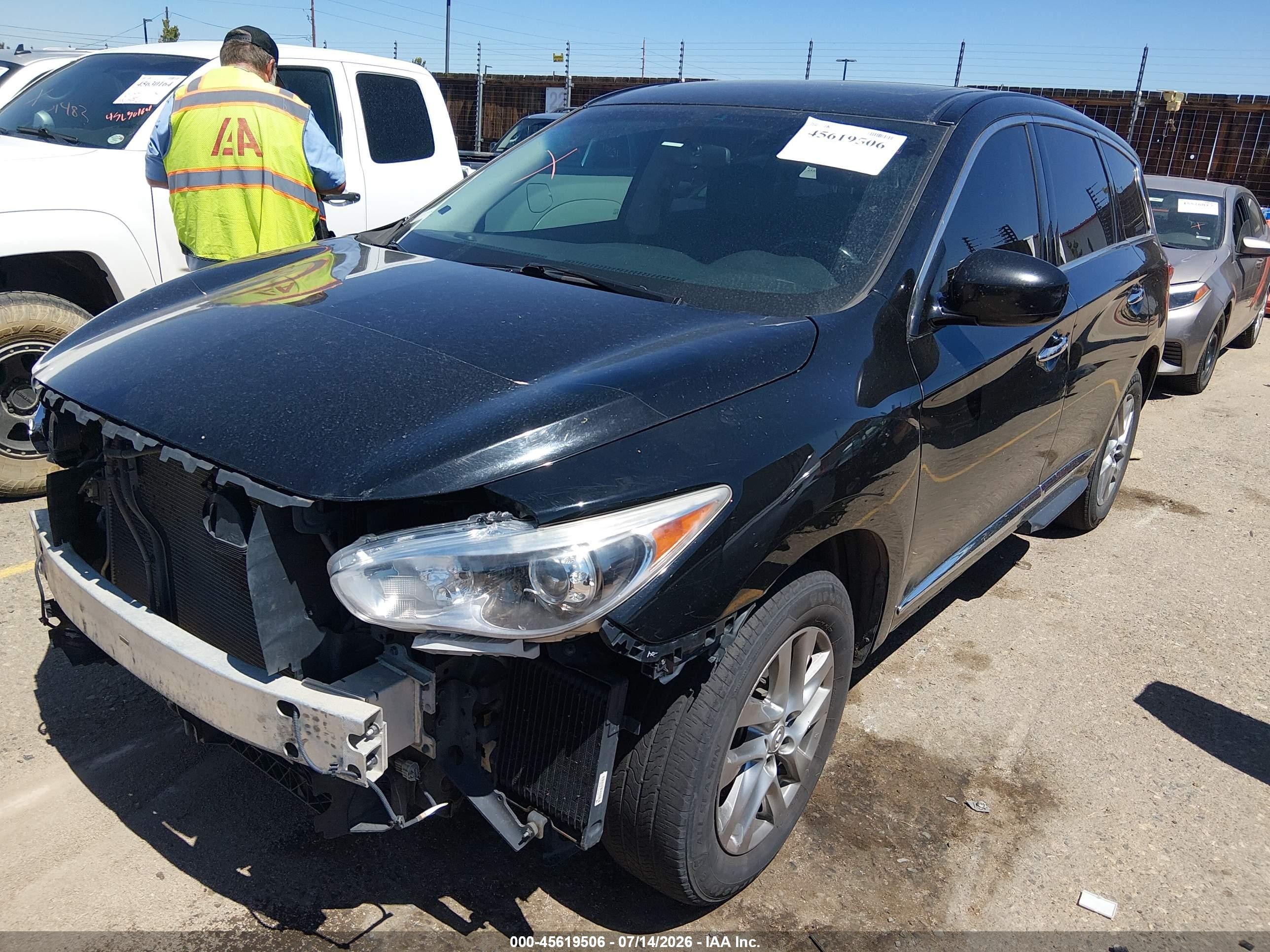 2013 Infiniti Jx35   Black vin: 5N1AL0MM5DC343637