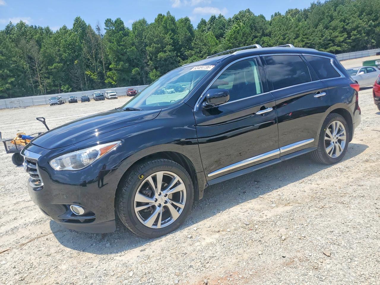 2013 Infiniti Jx35 Base Black vin: 5N1AL0MM5DC344884
