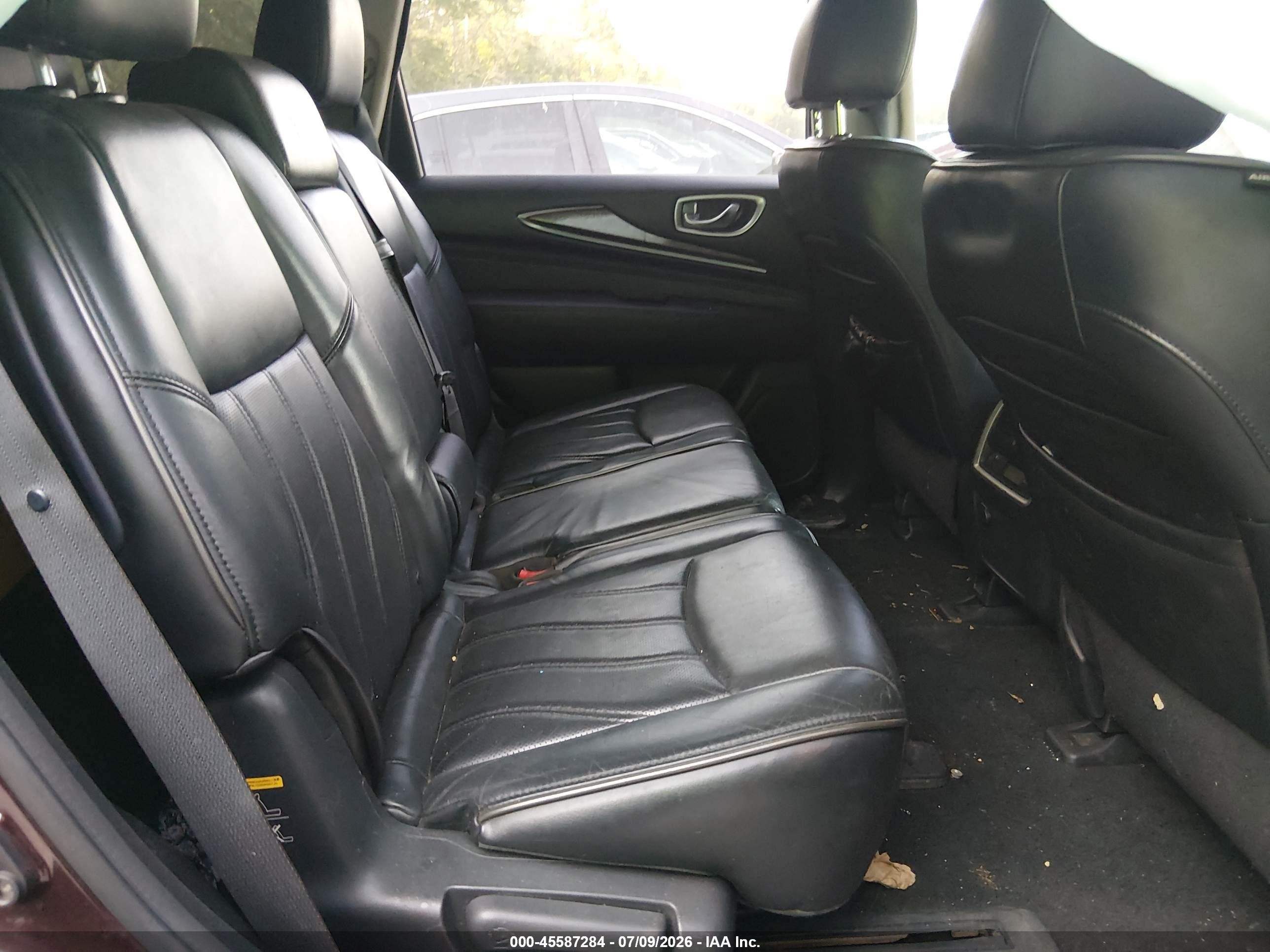 2013 Infiniti Jx35   Maroon vin: 5N1AL0MM5DC352127