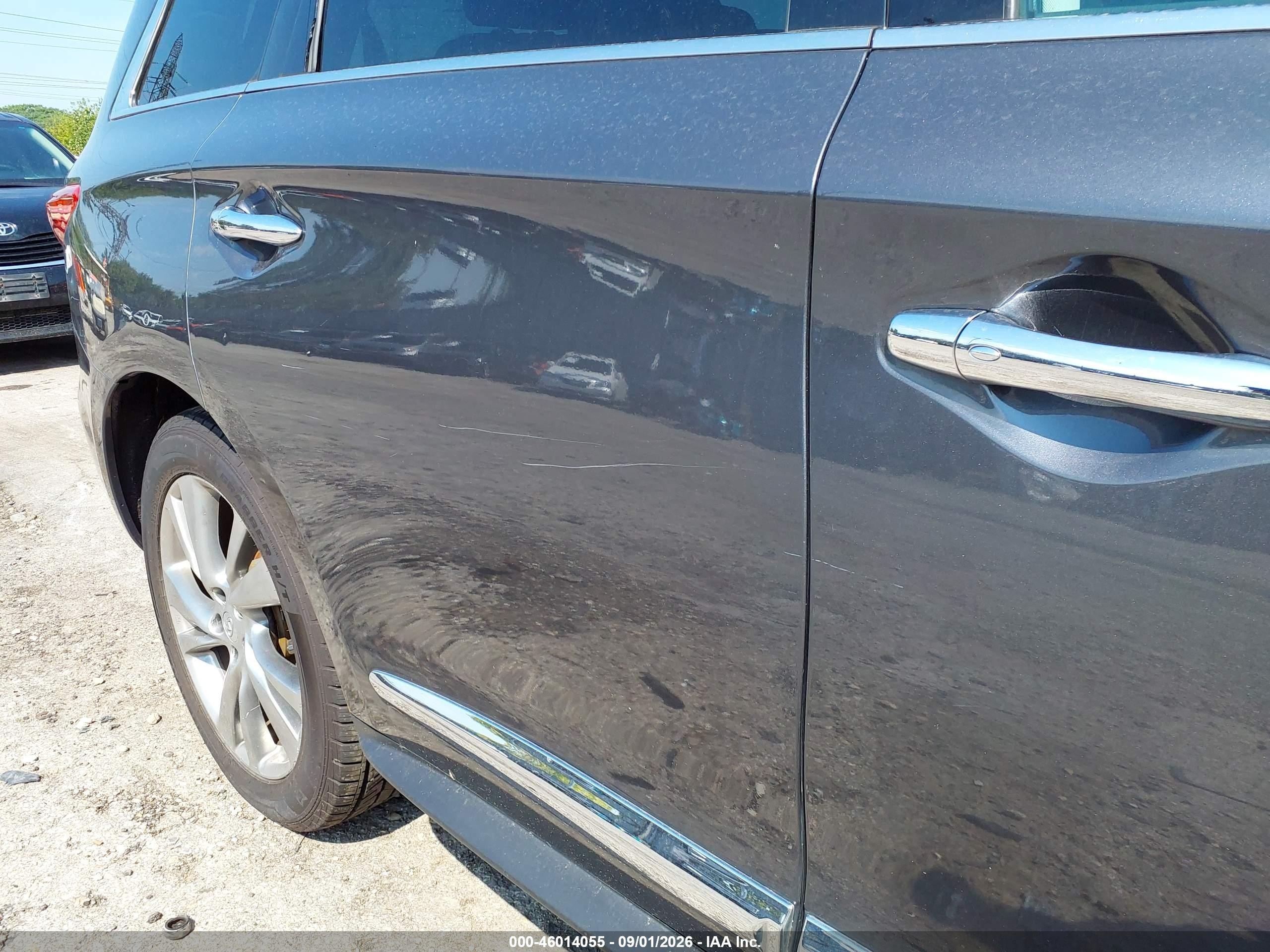 2013 Infiniti Jx35   Серый vin: 5N1AL0MM5DC352936
