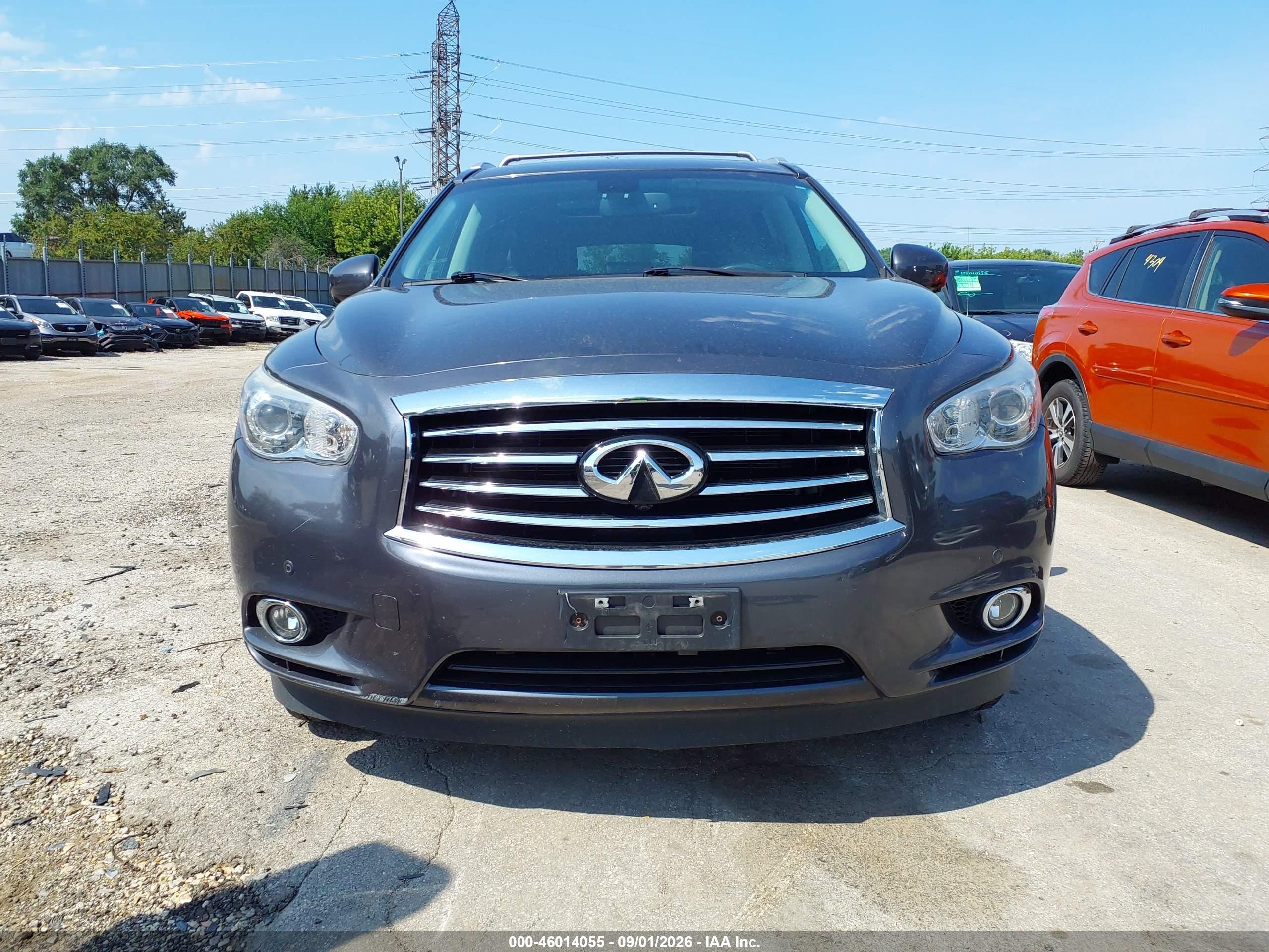 2013 Infiniti Jx35   Серый vin: 5N1AL0MM5DC352936