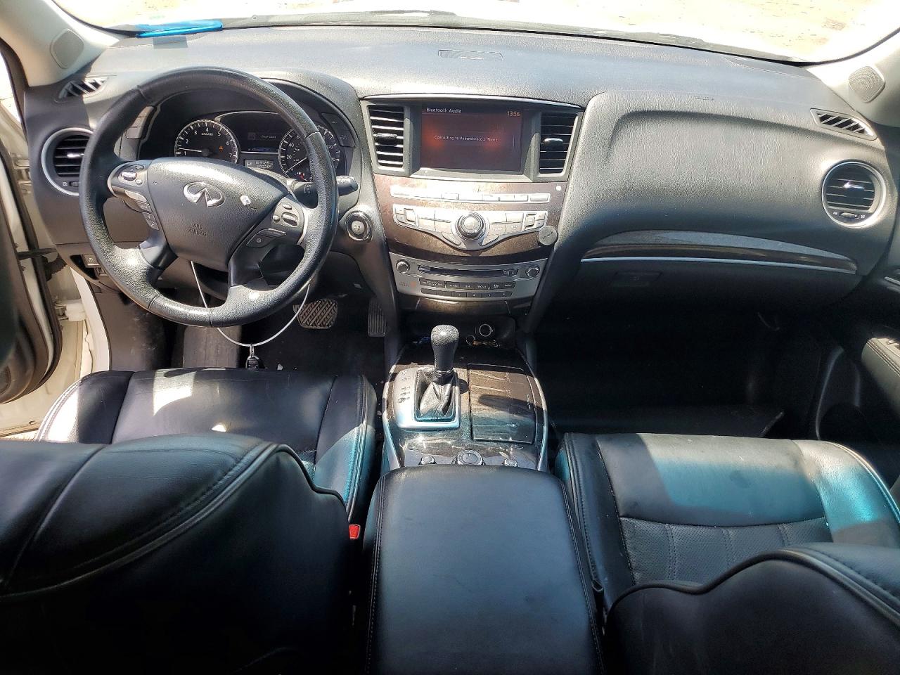 2014 Infiniti Qx60 Base White vin: 5N1AL0MM5EC502108