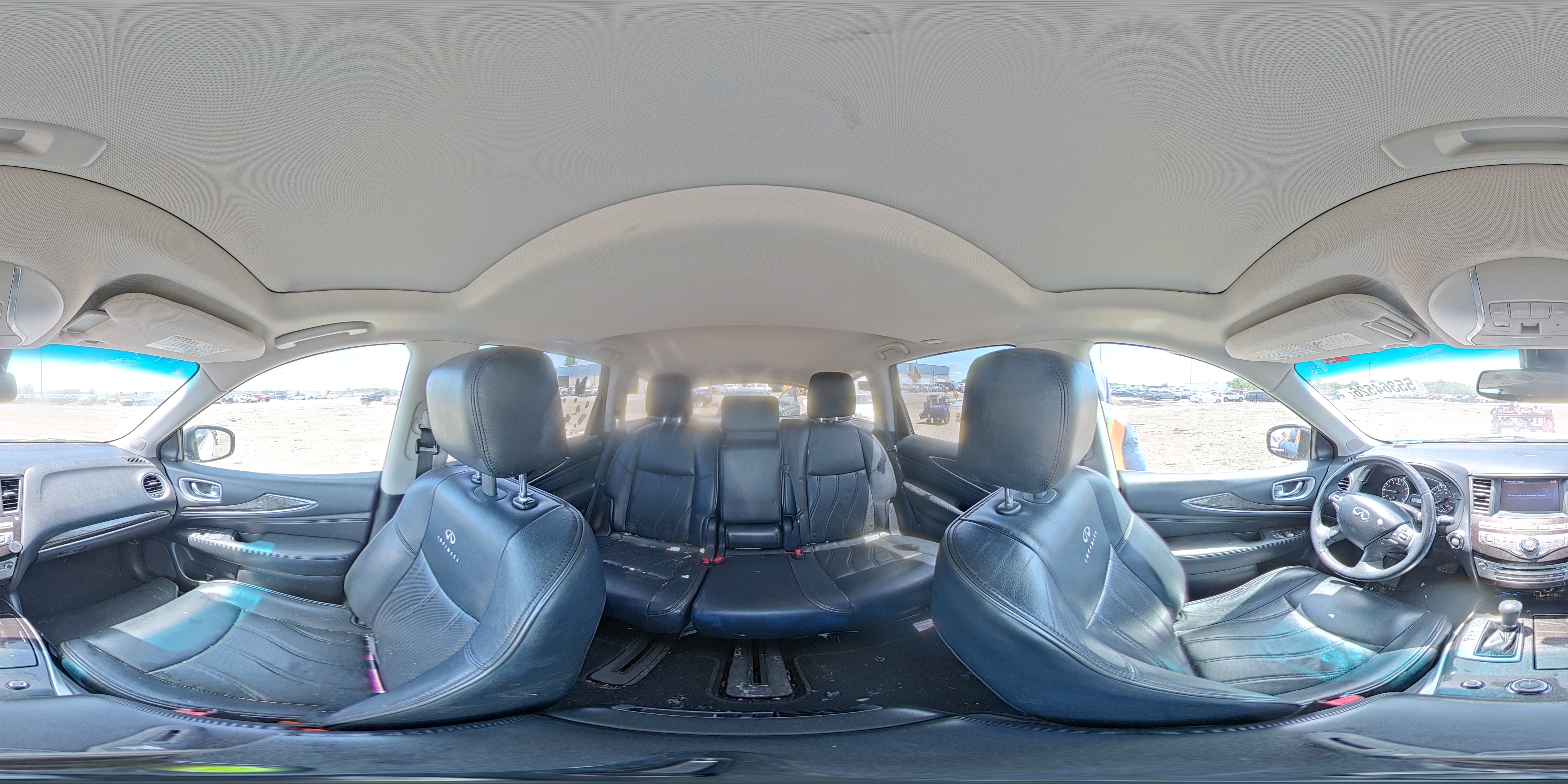 2014 Infiniti Qx60 Base White vin: 5N1AL0MM5EC502108