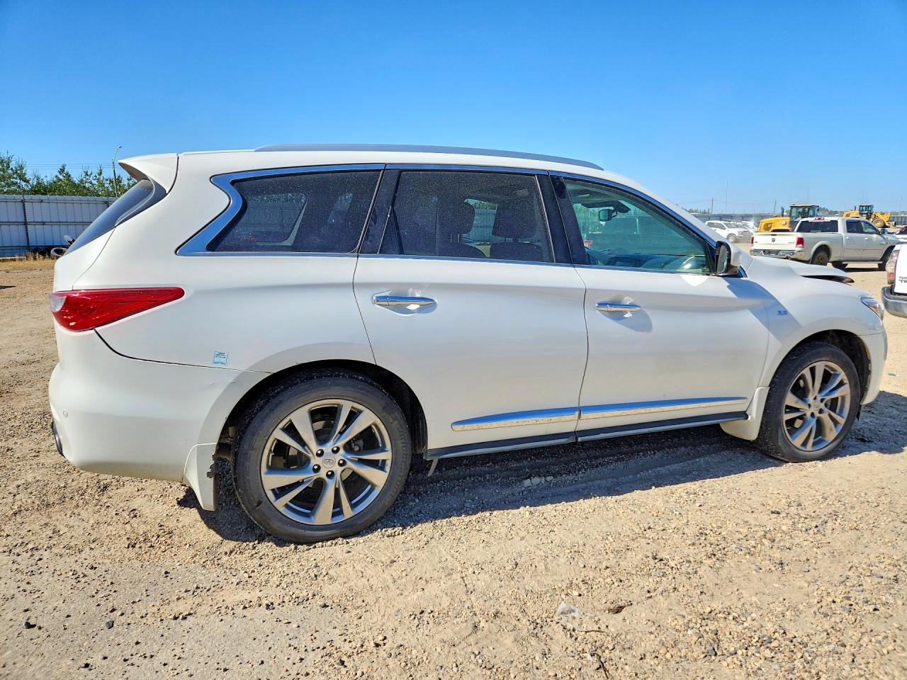 2014 Infiniti Qx60 Base White vin: 5N1AL0MM5EC503260