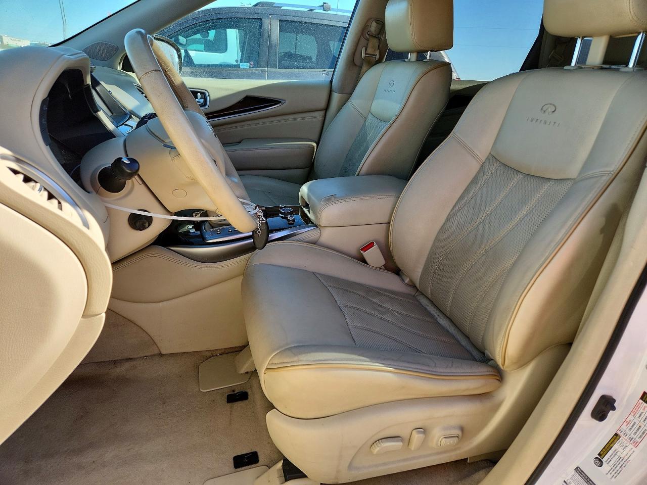 2014 Infiniti Qx60 Base White vin: 5N1AL0MM5EC503260