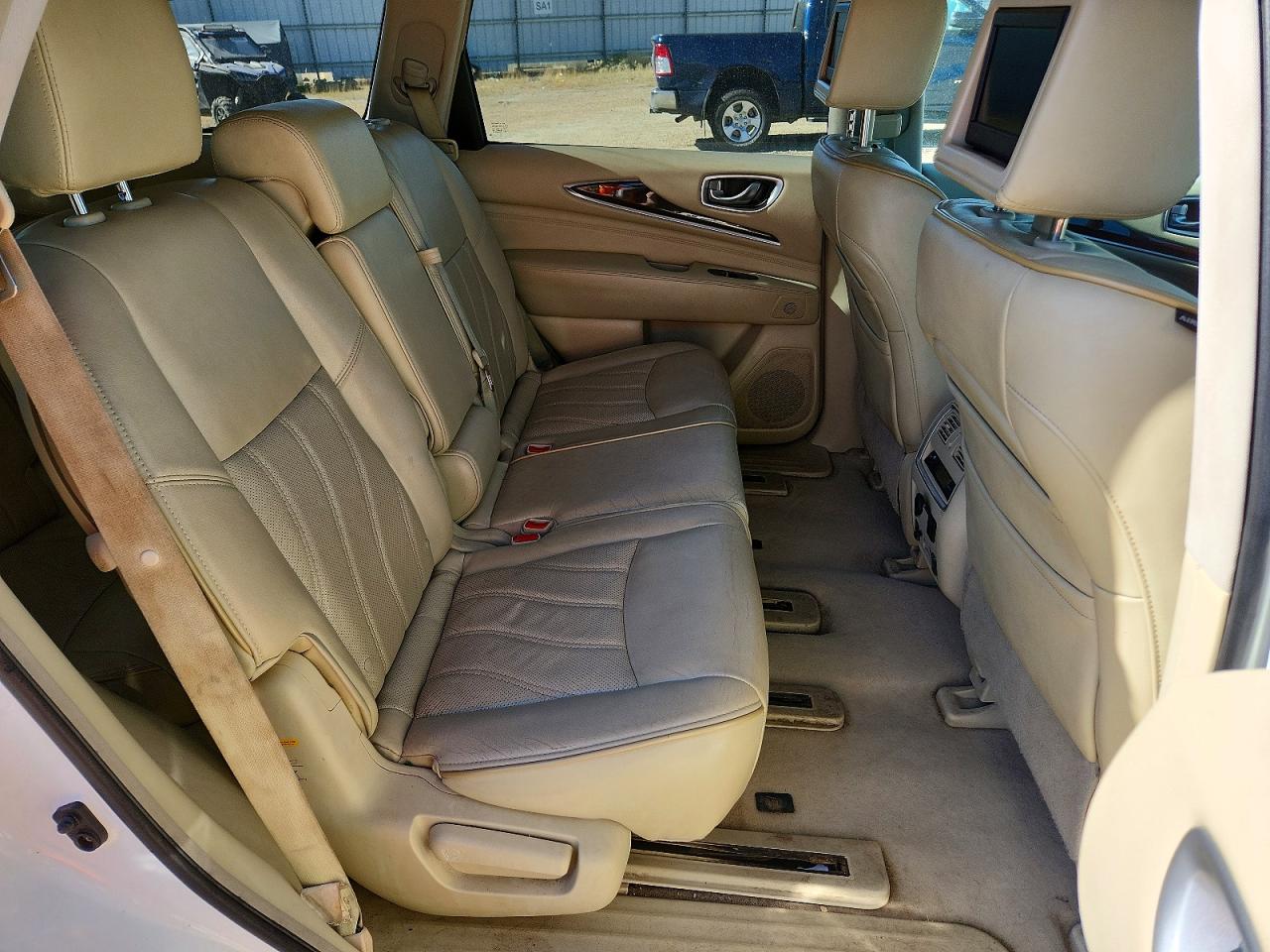 2014 Infiniti Qx60 Base White vin: 5N1AL0MM5EC503260