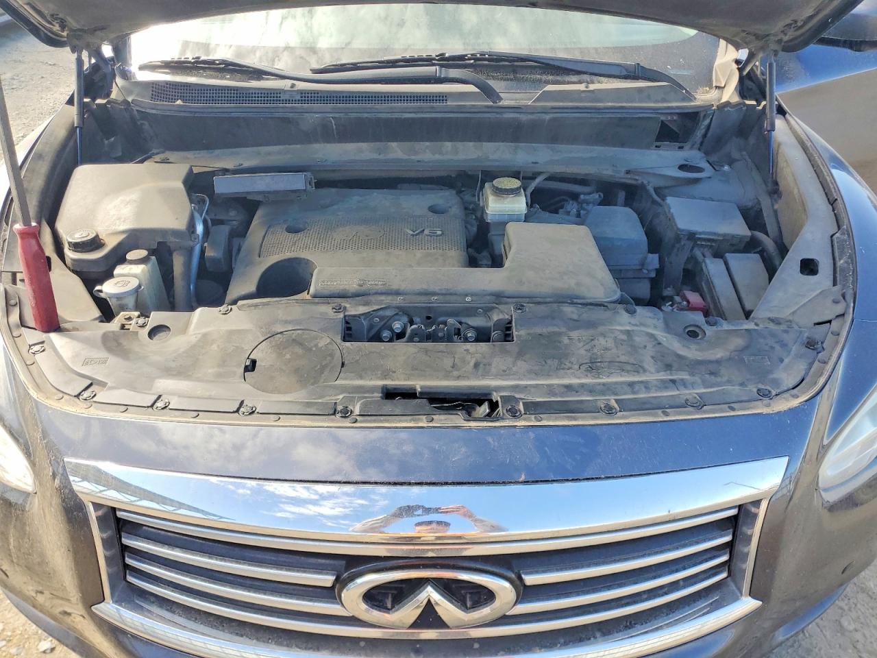 2014 Infiniti Qx60 Gray vin: 5N1AL0MM5EC508815
