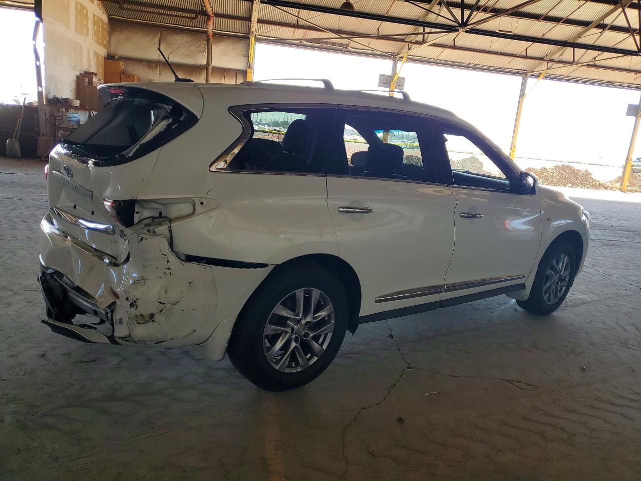 2014 Infiniti Qx60 White vin: 5N1AL0MM5EC509950