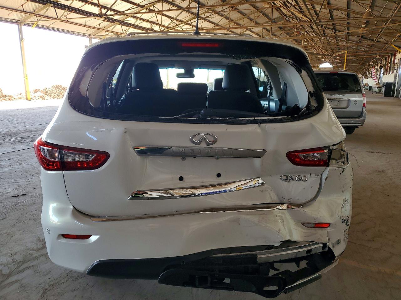 2014 Infiniti Qx60 White vin: 5N1AL0MM5EC509950