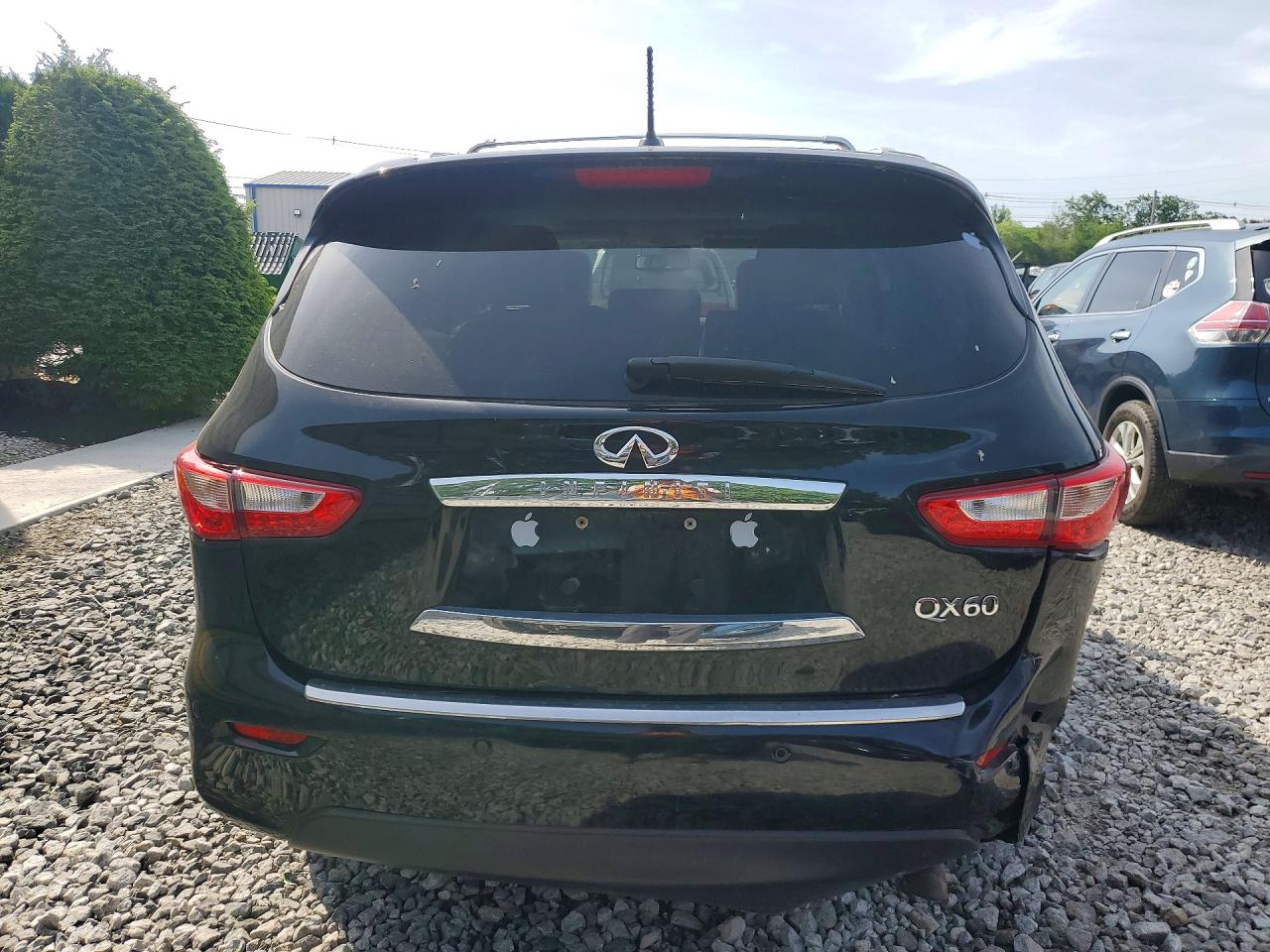 2014 Infiniti Qx60 Base Черный vin: 5N1AL0MM5EC524741