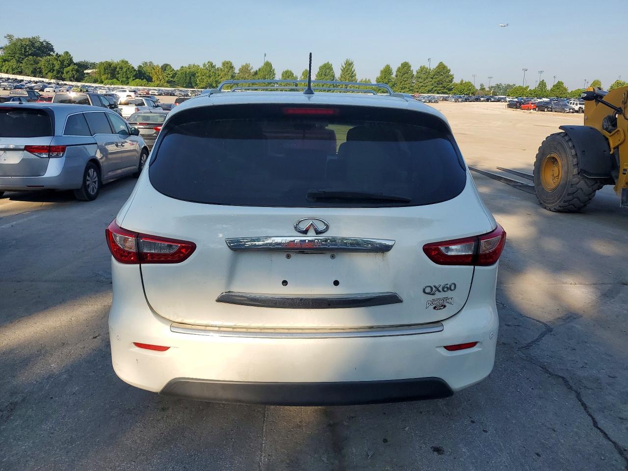 2014 Infiniti Qx60 Base White vin: 5N1AL0MM5EC534914