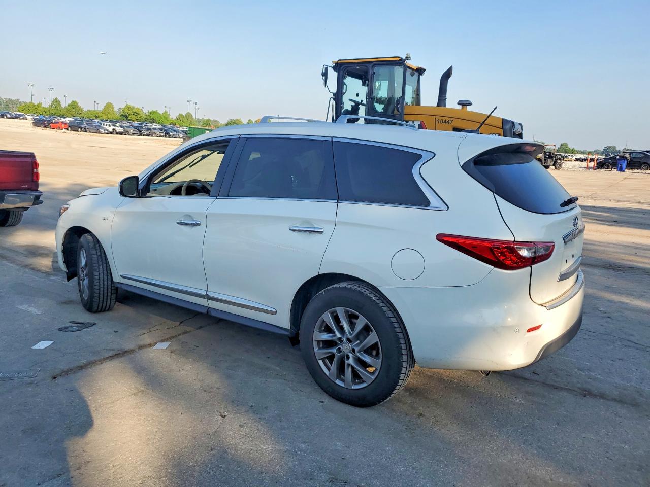 2014 Infiniti Qx60 Base White vin: 5N1AL0MM5EC534914
